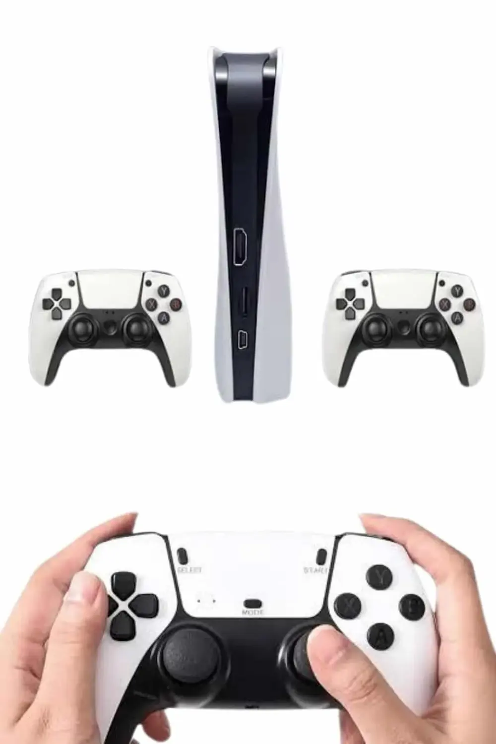 4K HD Klasik Retro Game Box 3000 Oyunlu Çift Kollu Çift Kişilik O