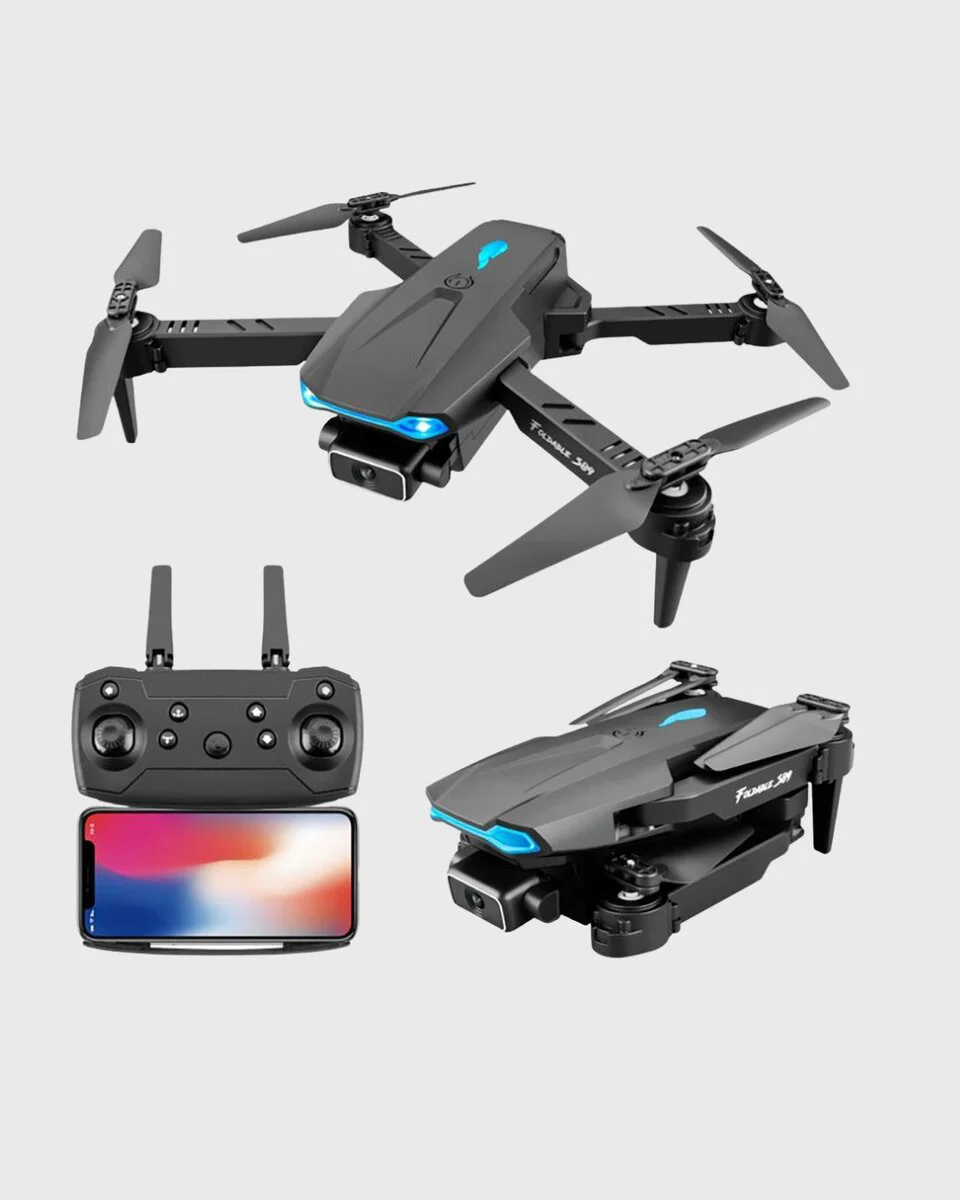 4K Kamera Özellikli Katlanabilir Drone Wi-Fi ve Yükseklik Sabitlemeli