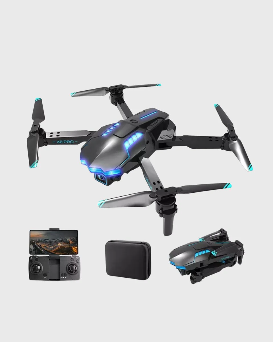 4K Kamera Özellikli Katlanabilir Drone Wi-Fi ve Yükseklik Sabitlemeli - Northcity