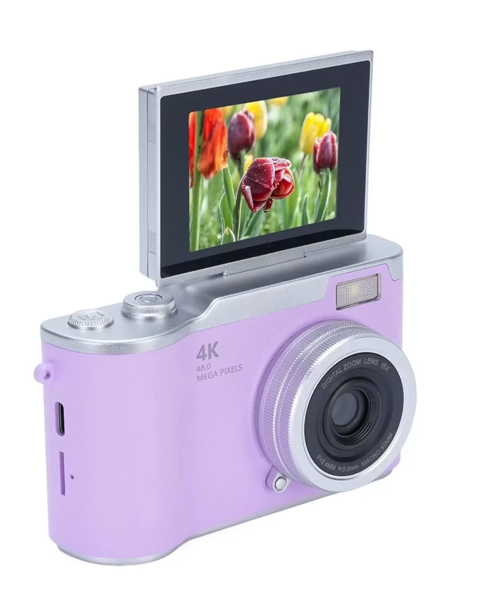 4K Kompakt Kamera 48 MP Autofokus Vlog Kamera - Yüksek Performans ve Tasarımın Buluşması
