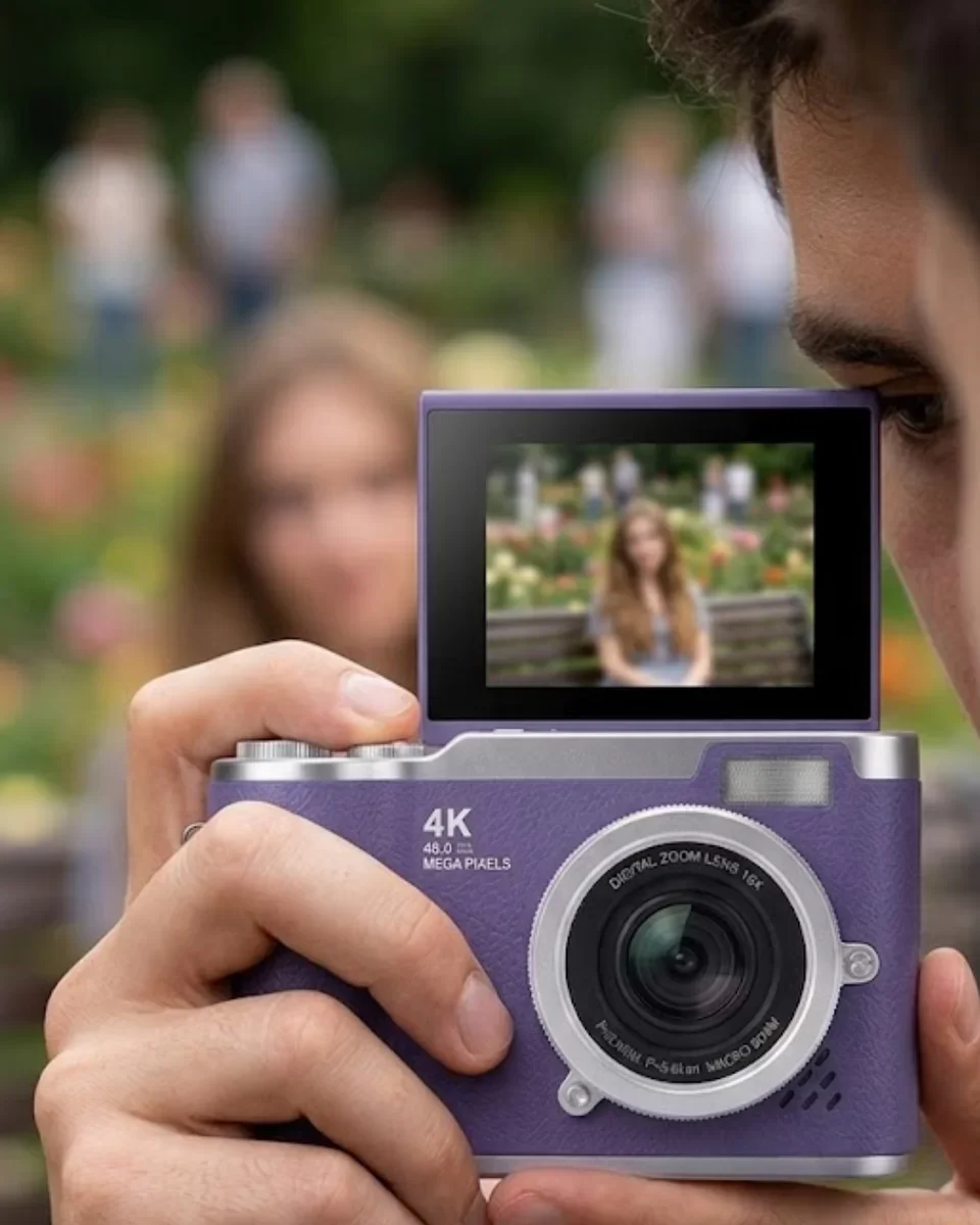 4K Kompakt Kamera 48 MP Autofokus Vlog Kamera - Yüksek Performans ve Tasarımın Buluşması