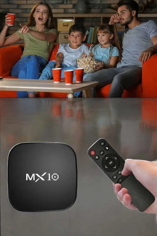 4K TV Uyumlu HD Çözünürlüklü Mx Box S 8 GB - Android 4K UHD TV Box