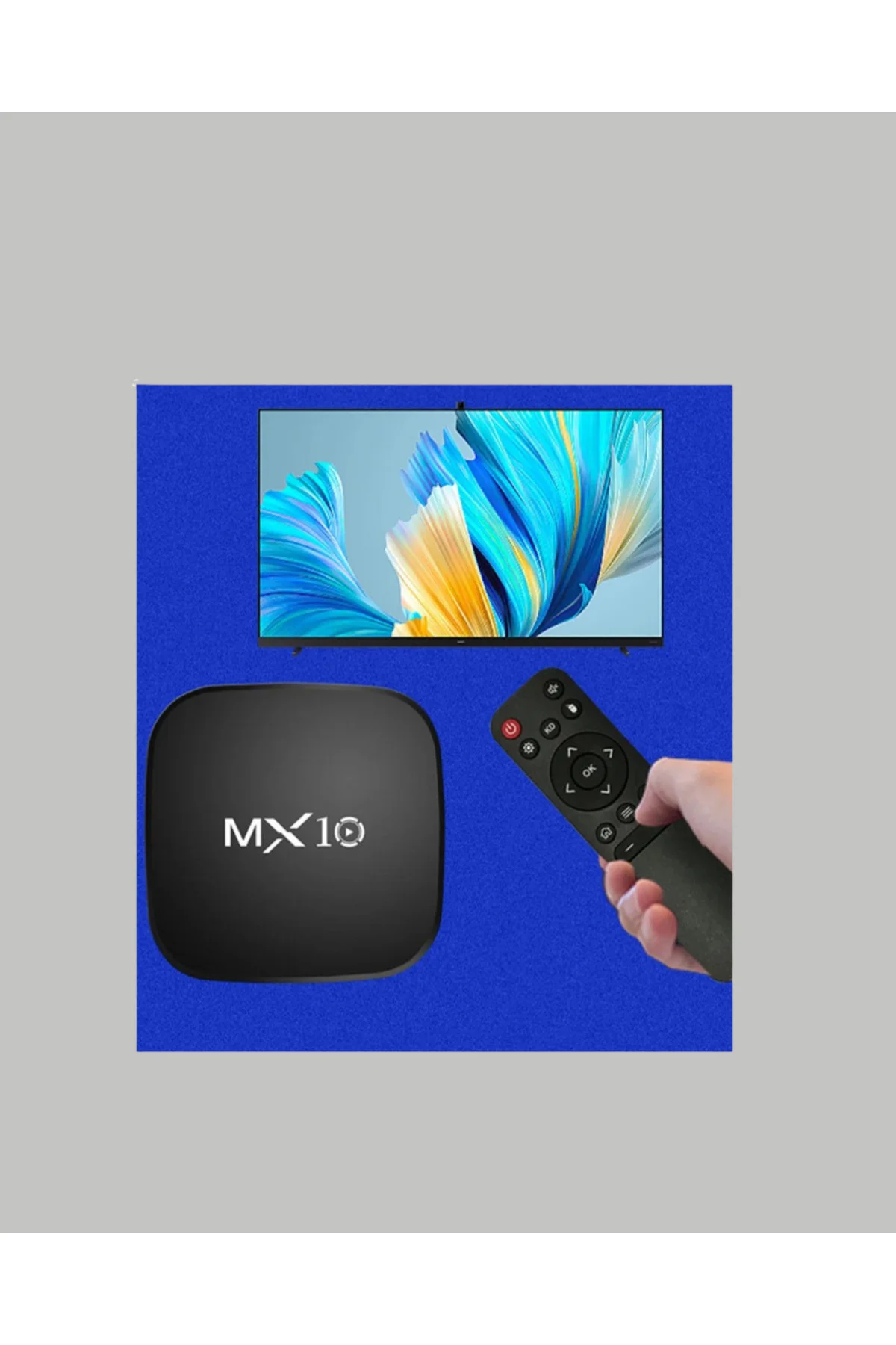 4K UHD Android Medya Oynatıcı 8 GB Hafıza 2 GB RAM Wi-Fi Destekli