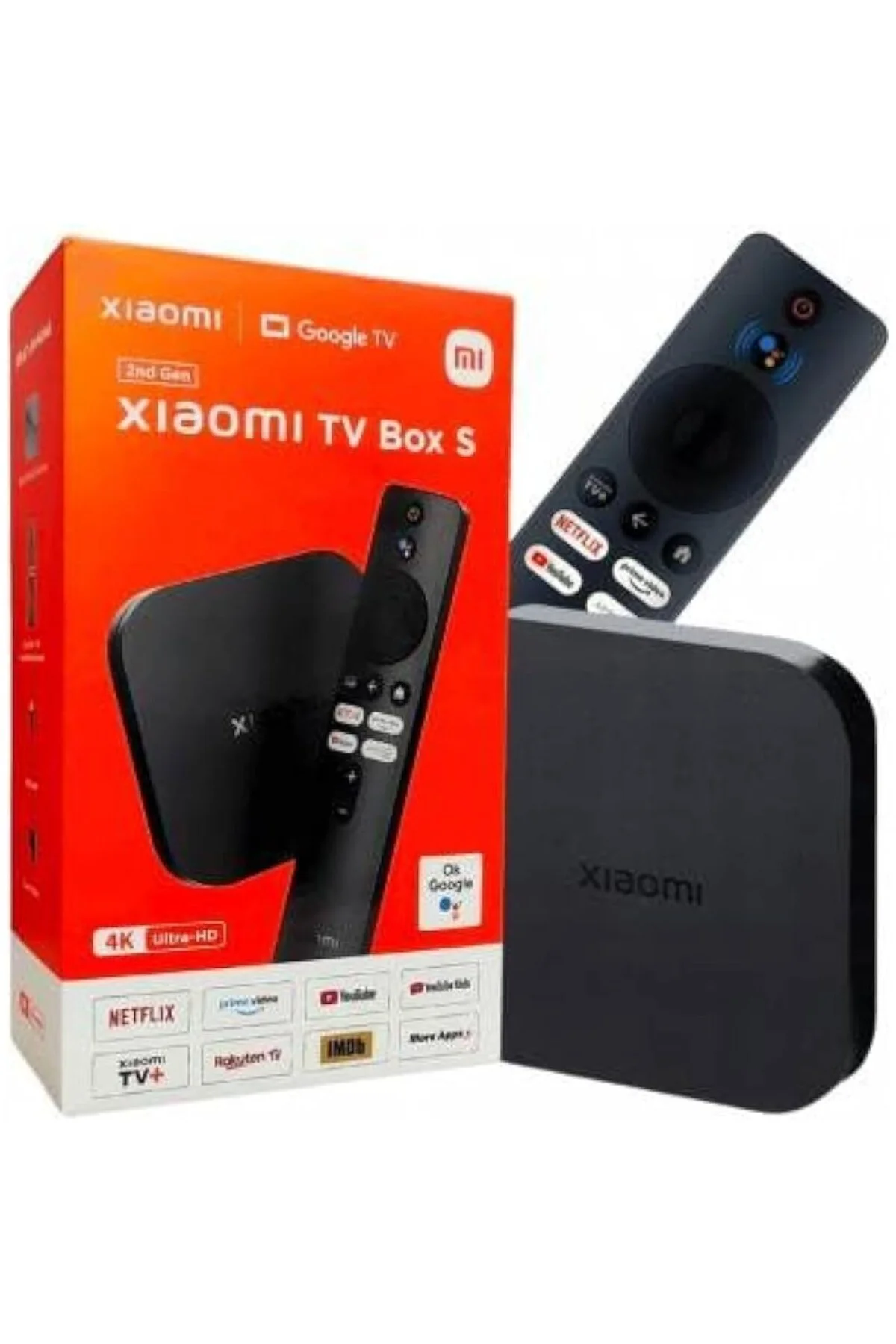 4K Ultra HD Akışlı Medya Oynatıcılı Mi Box S (2. Nesil) |Çift Bant Bağlantısı |G