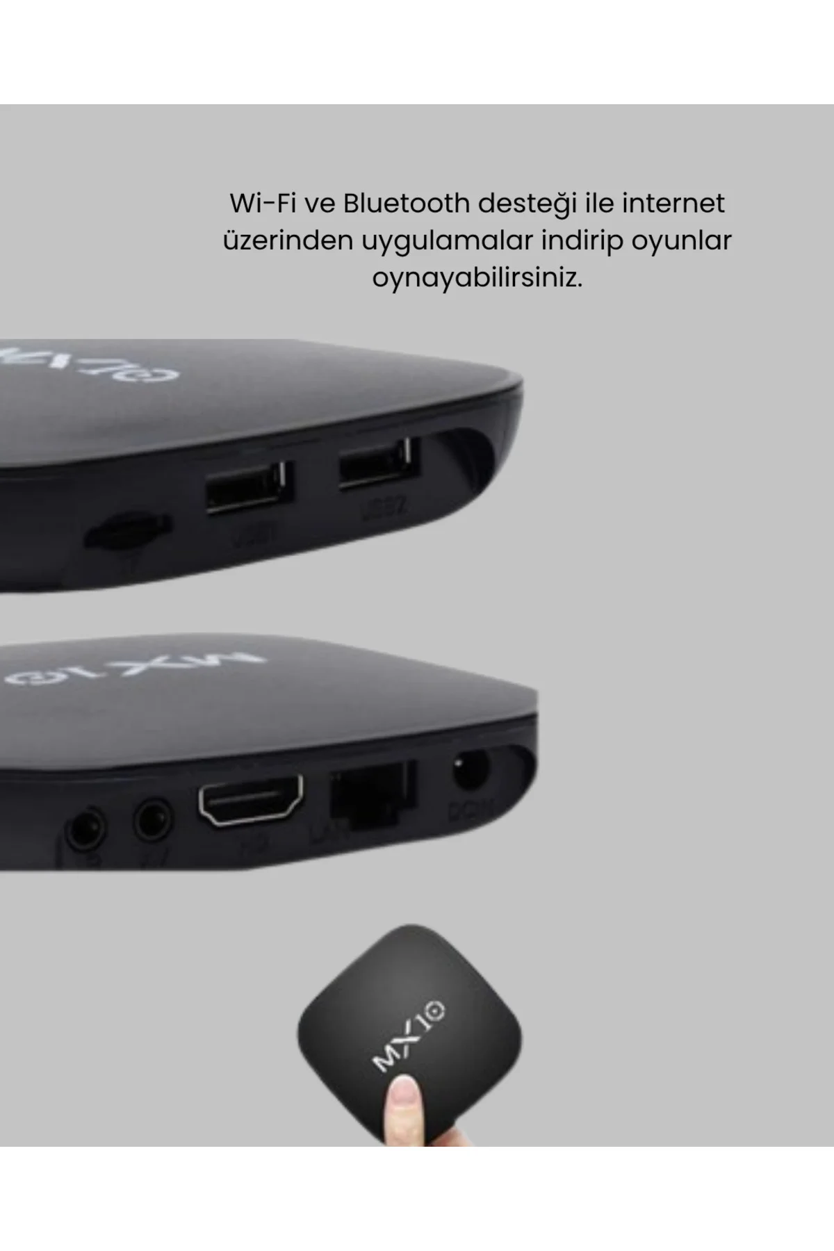4K Ultra HD TV Kutusu – 8 GB Hafıza, Google Asistan, Chromecast, 