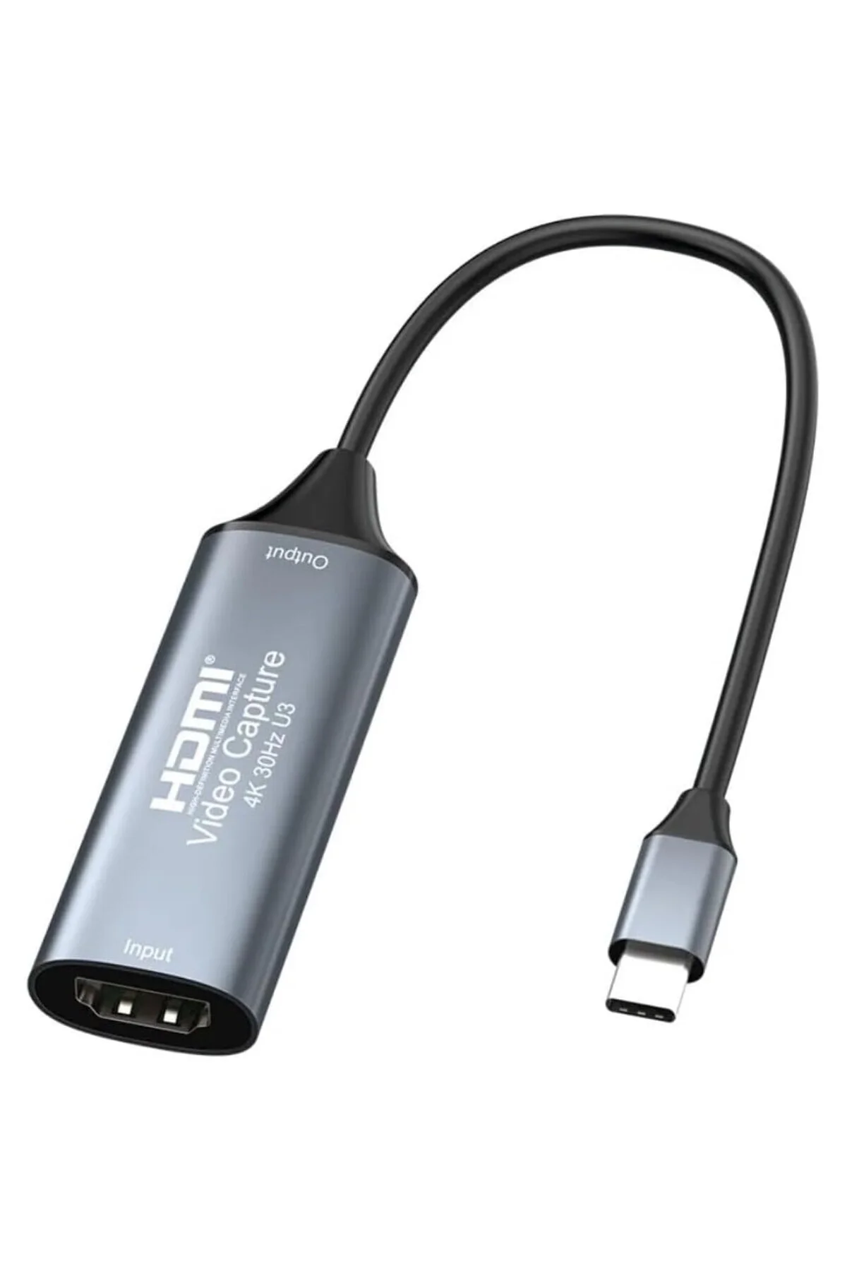 4K USB C 3.0 Type-C Video Capture Görüntü Yakalama Adaptörü Usb 4