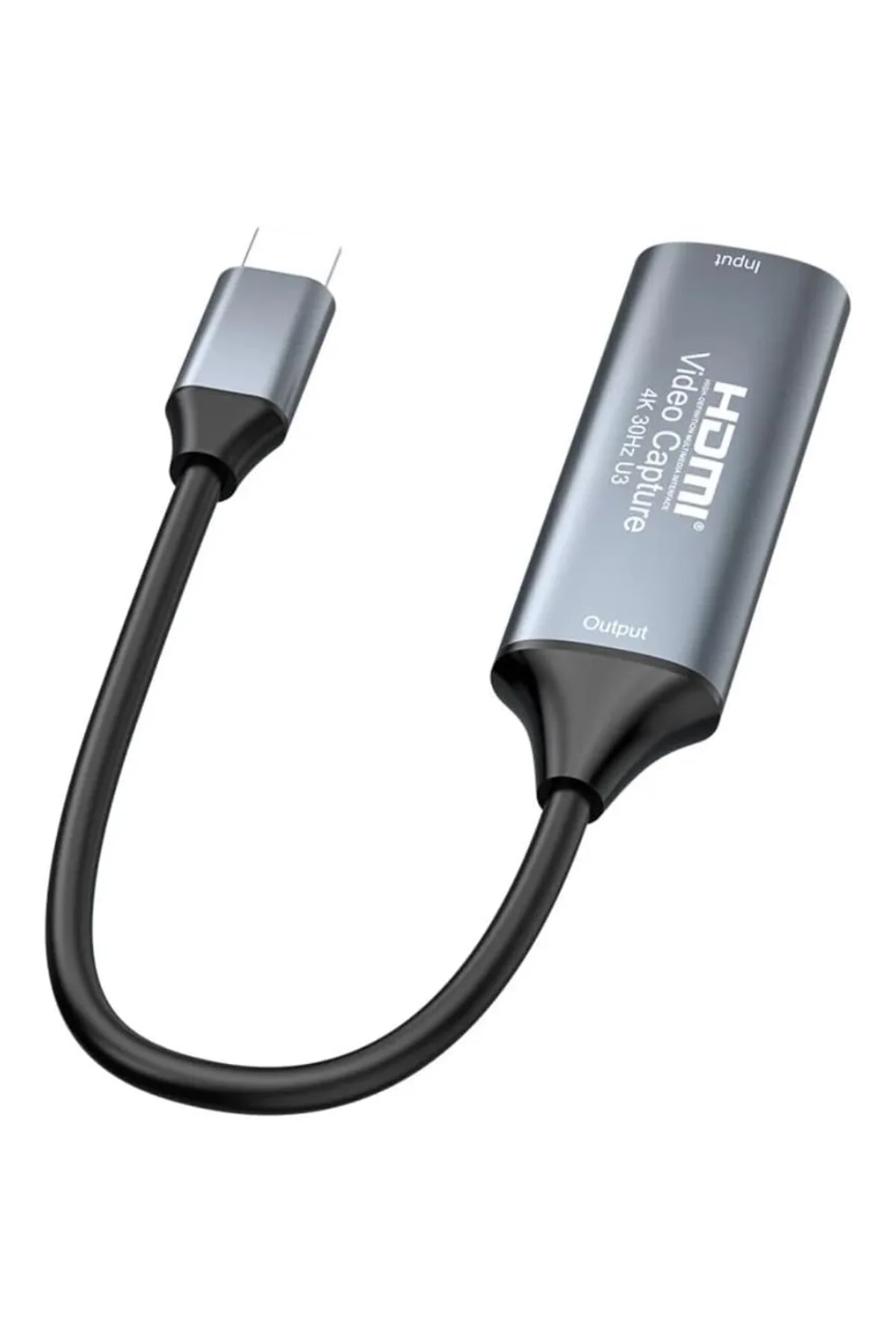 4K USB C 3.0 Type-C Video Capture Görüntü Yakalama Adaptörü Usb 4