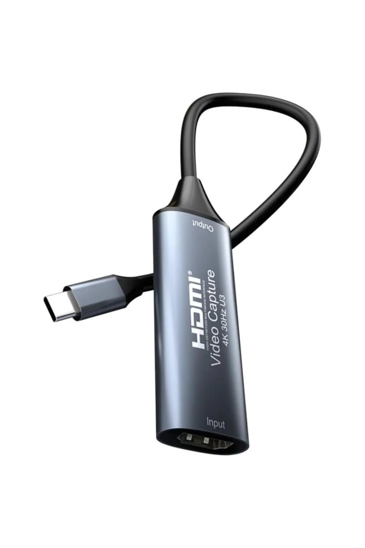 4K USB C 3.0 Type-C Video Capture Görüntü Yakalama Adaptörü Usb 4