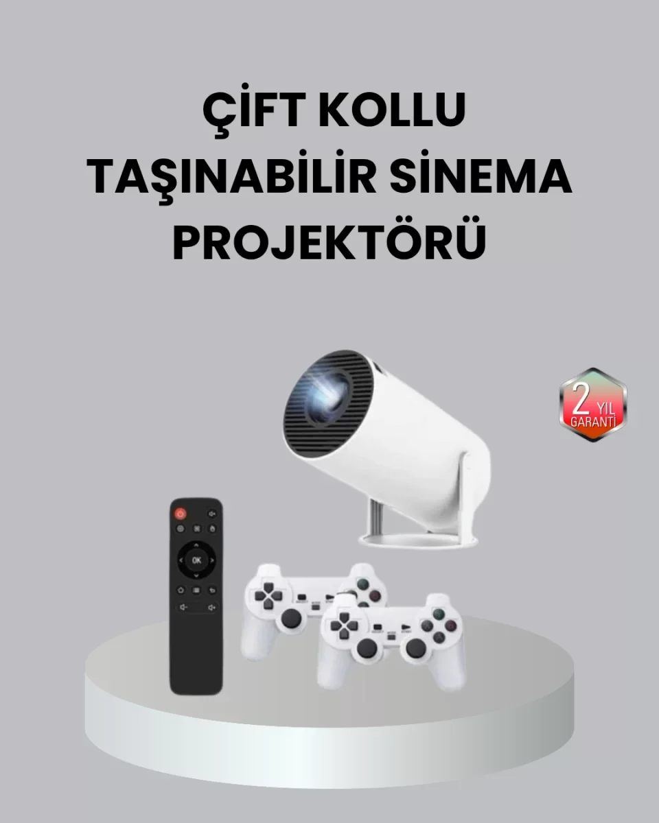 4K Wi-Fi 6 Projeksiyon Cihazı – 10.000+ Oyun Desteği, Kablosuz Bağlantı ve Çoklu Giriş Portları - Lisinya 4K Wi-Fi 6 Projeksiyon Cihazı – 10.000+ Oyun Desteği, Kablosuz Bağlantı ve Çoklu Giriş Portları - Lisinya