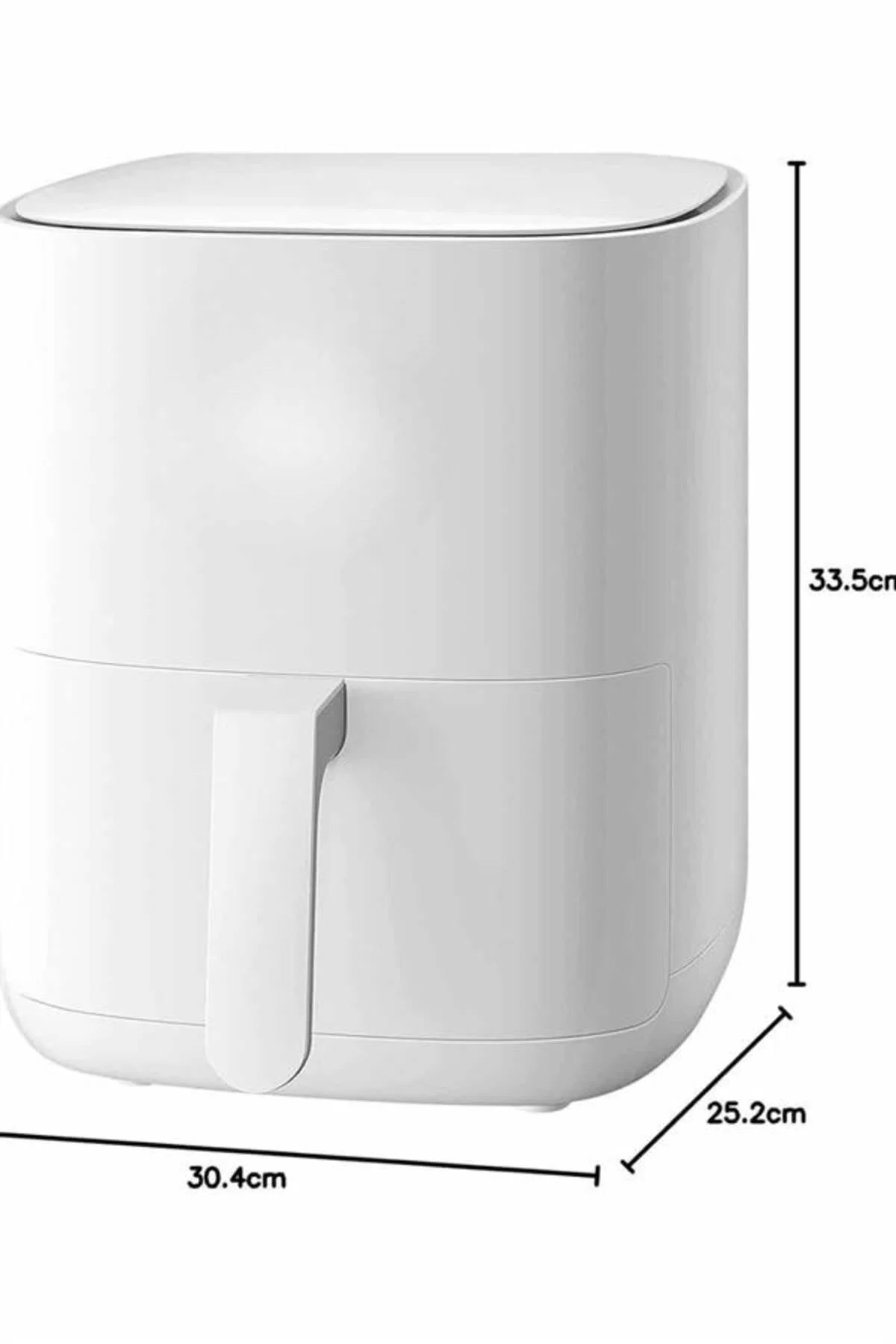 4L Airfryer Hazneli Hava Fritözü Yağsız Fritöz Taşınabilir Fırın 