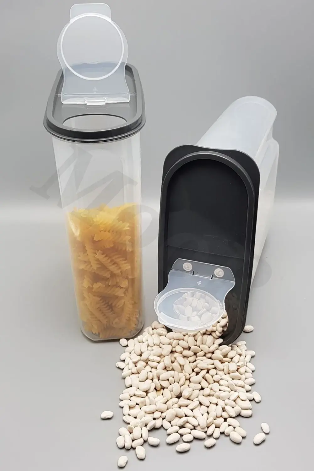 4lt Kilit Kapak Erzak Kabı Mutfak Saklama Kabı 2'li