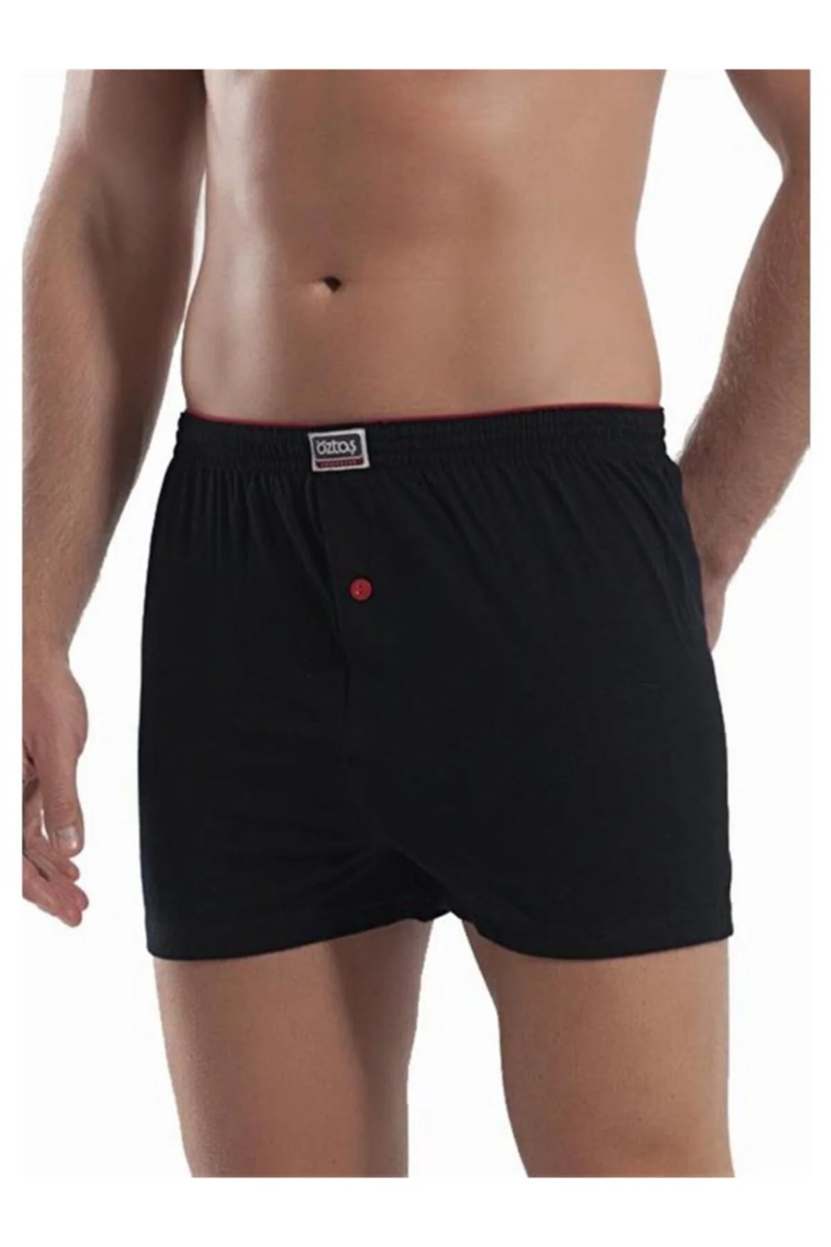 4'lü %100 Pamuklu Rahat Klasik Kesim Erkek Boxer Şort