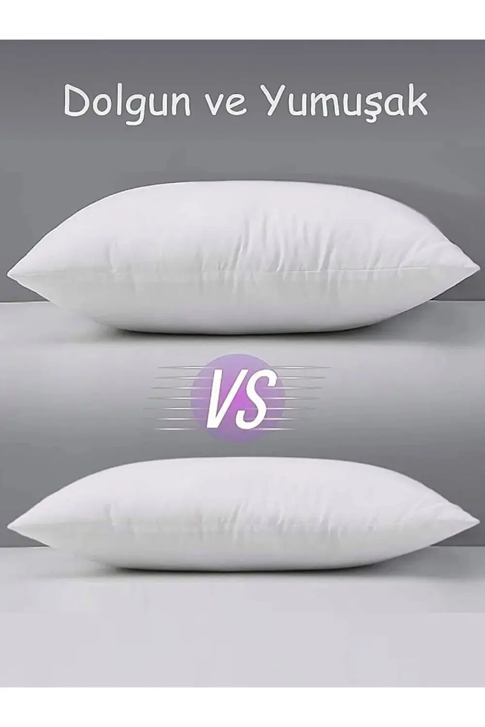 4'lü %100 Slikon Kırlent Iç Yastık Seti KILIF HEDİYELİ