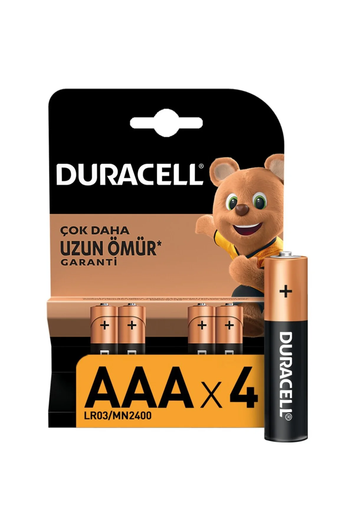 4'Lü AAA İnce Kalem Pil