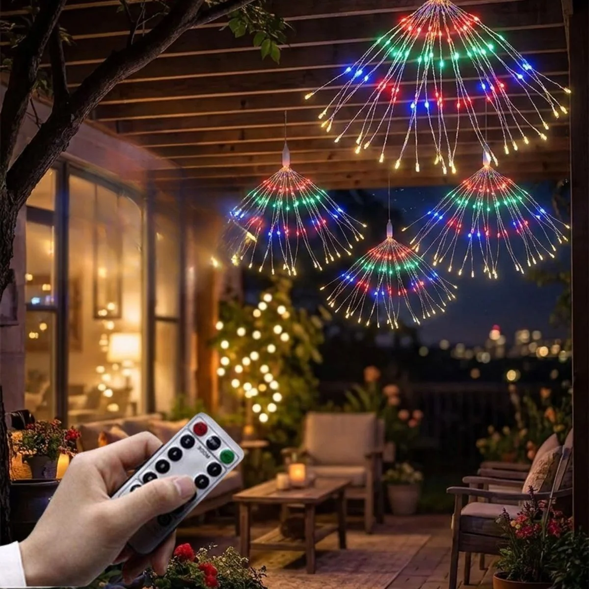 4’lü Açılır LED Işık Seti – 8 Farklı Işık Modlu, Kumandalı, USB Kablolu Renkli Dekoratif Fiber LED Lamba Fiyatı, Yorumları ve Özellikleri