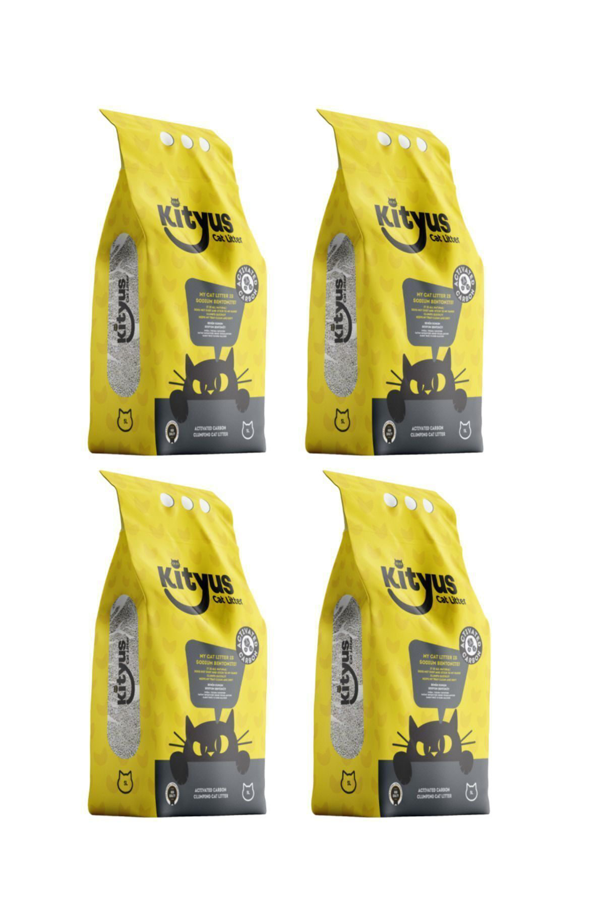 Kityus 4'Lü Avantaj Paketi Ekstra Topaklanan, İnce Taneli, Tozsuz, Aktif