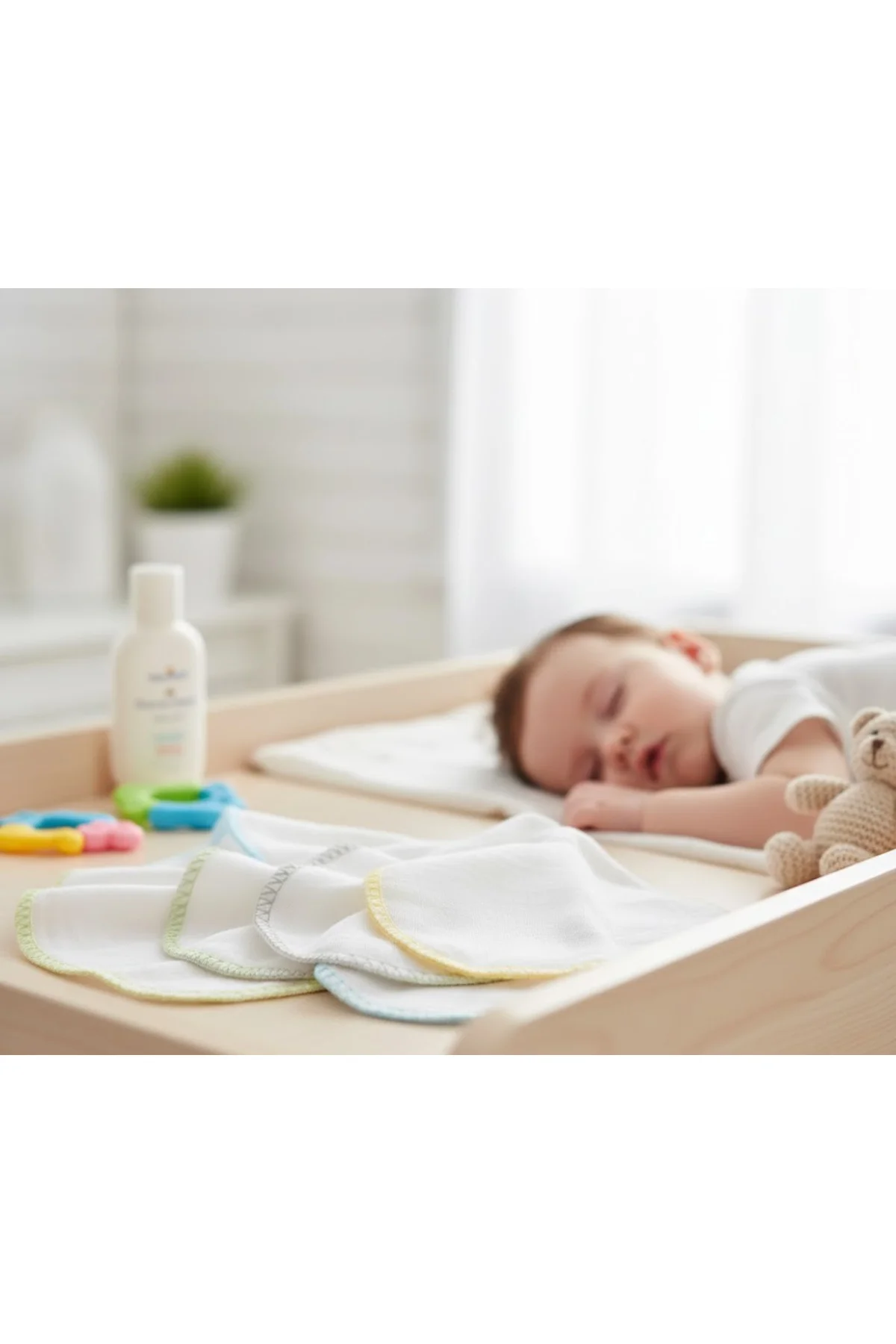 4'lü Bebek Ağız Mendili