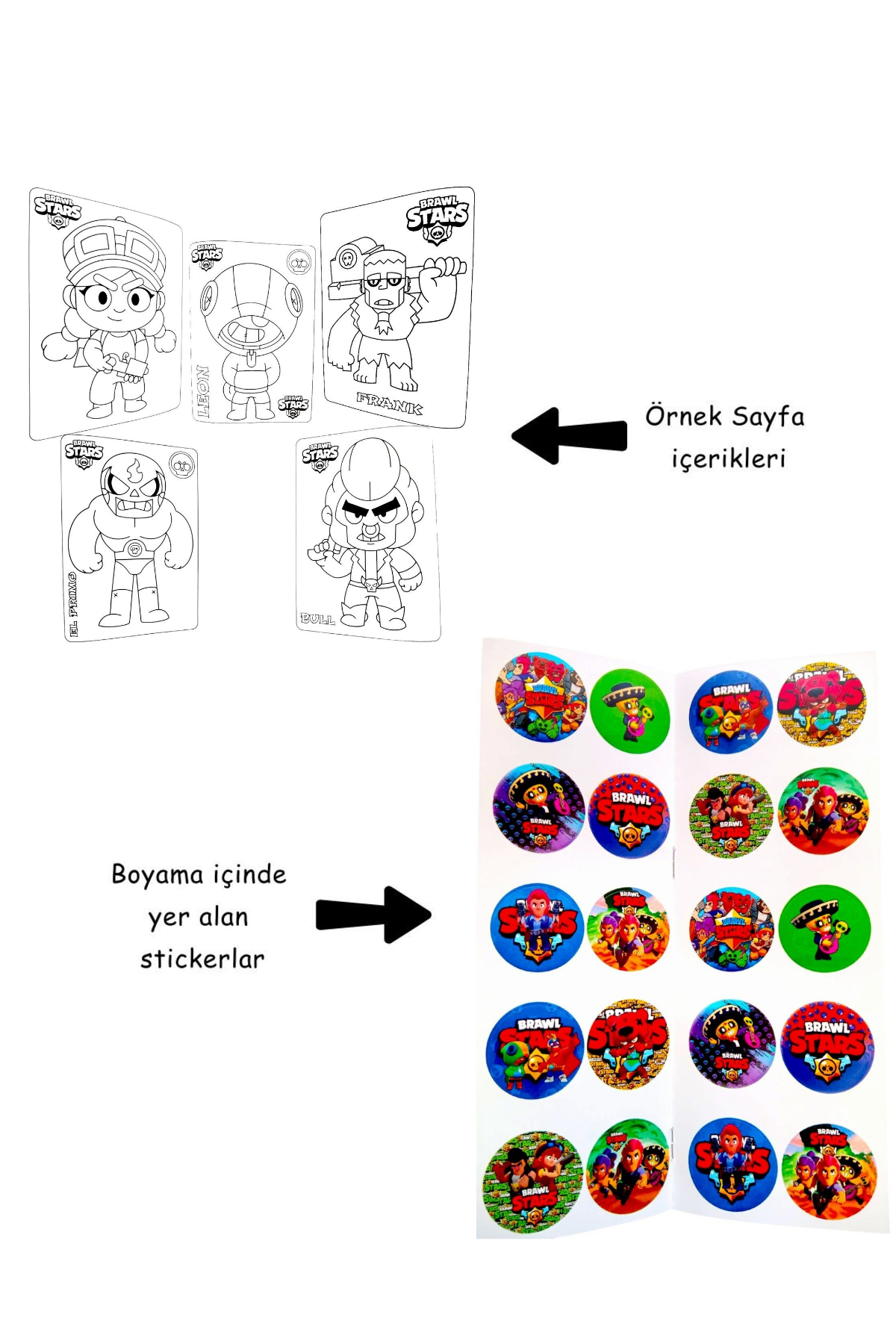 Woody Sofia 4'Lü Brawll Stars Karakter Robloox  Minecrafft Spidermen Boyama K