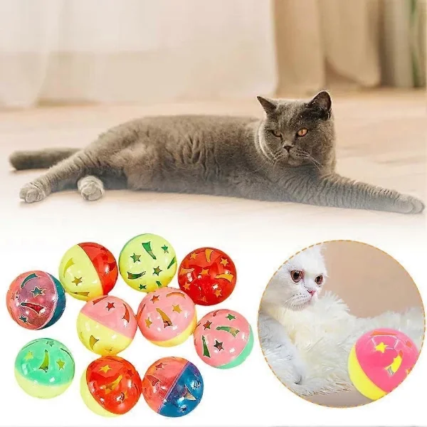 4'lü Çıngıraklı Top Kedi Oyuncağı 4'lü Çıngıraklı Top Kedi Oyuncağı