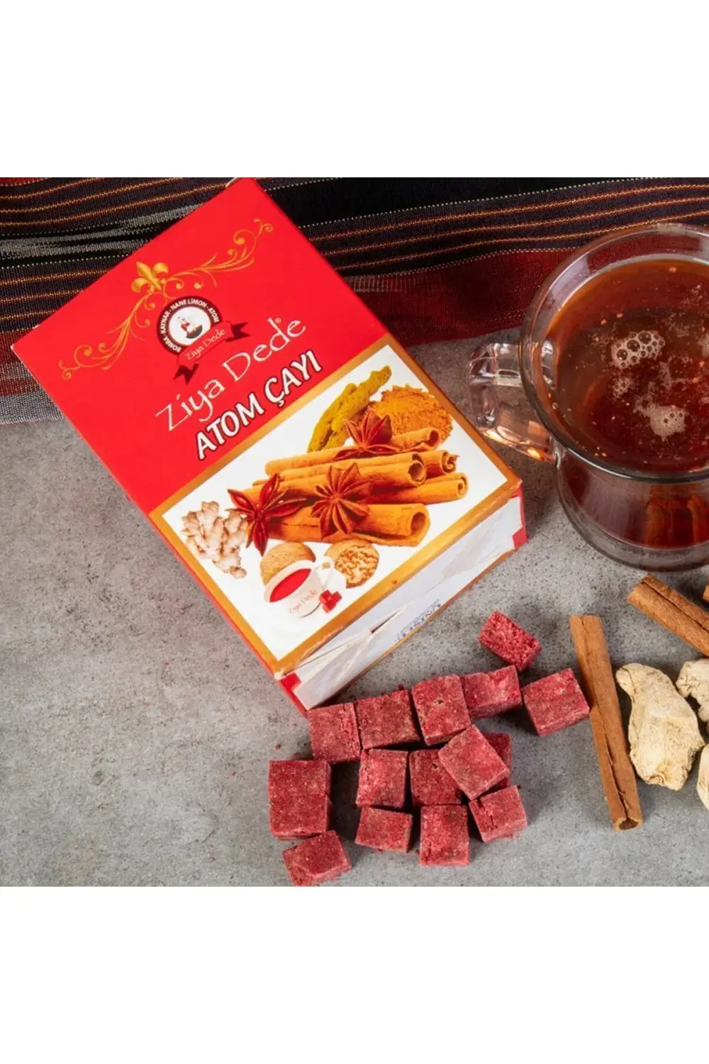 Ziyadede 4'Lü Ekonomik Paket Ziya Dede Atom Çayı 150 Gr (4 Kutu)