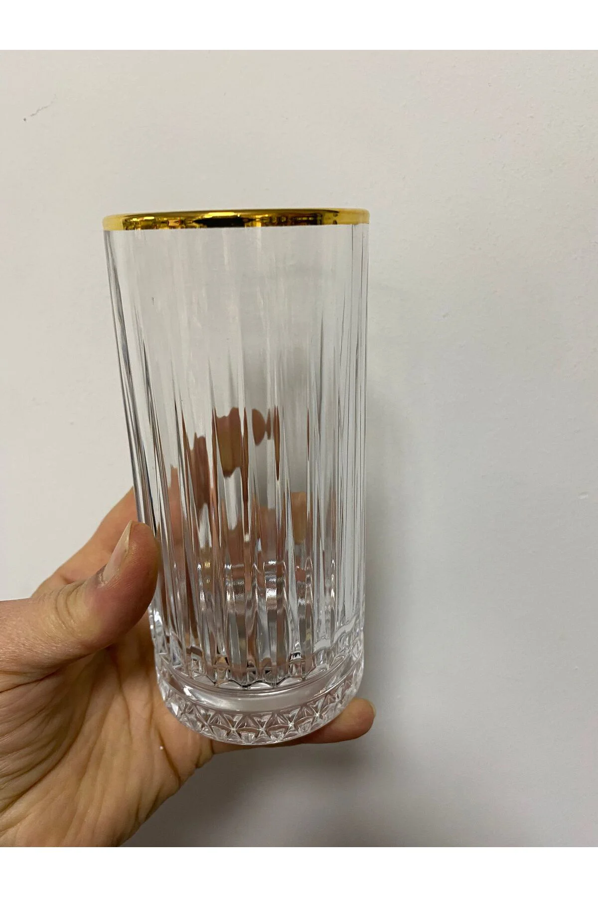 4'lü Elysia Golden Meşrubat Bardağı 280cc