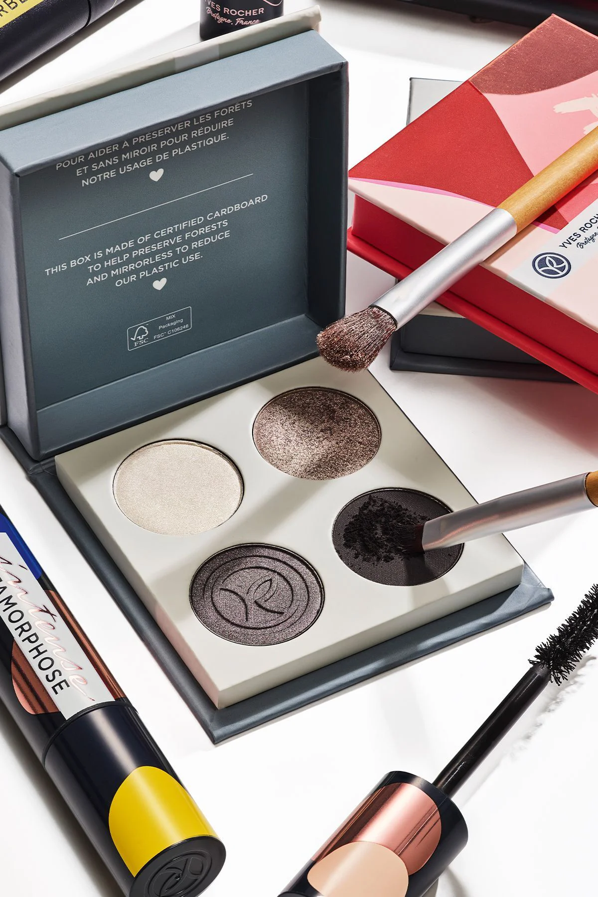 4'lü Far Paleti - Granit Siyah-5.9 G