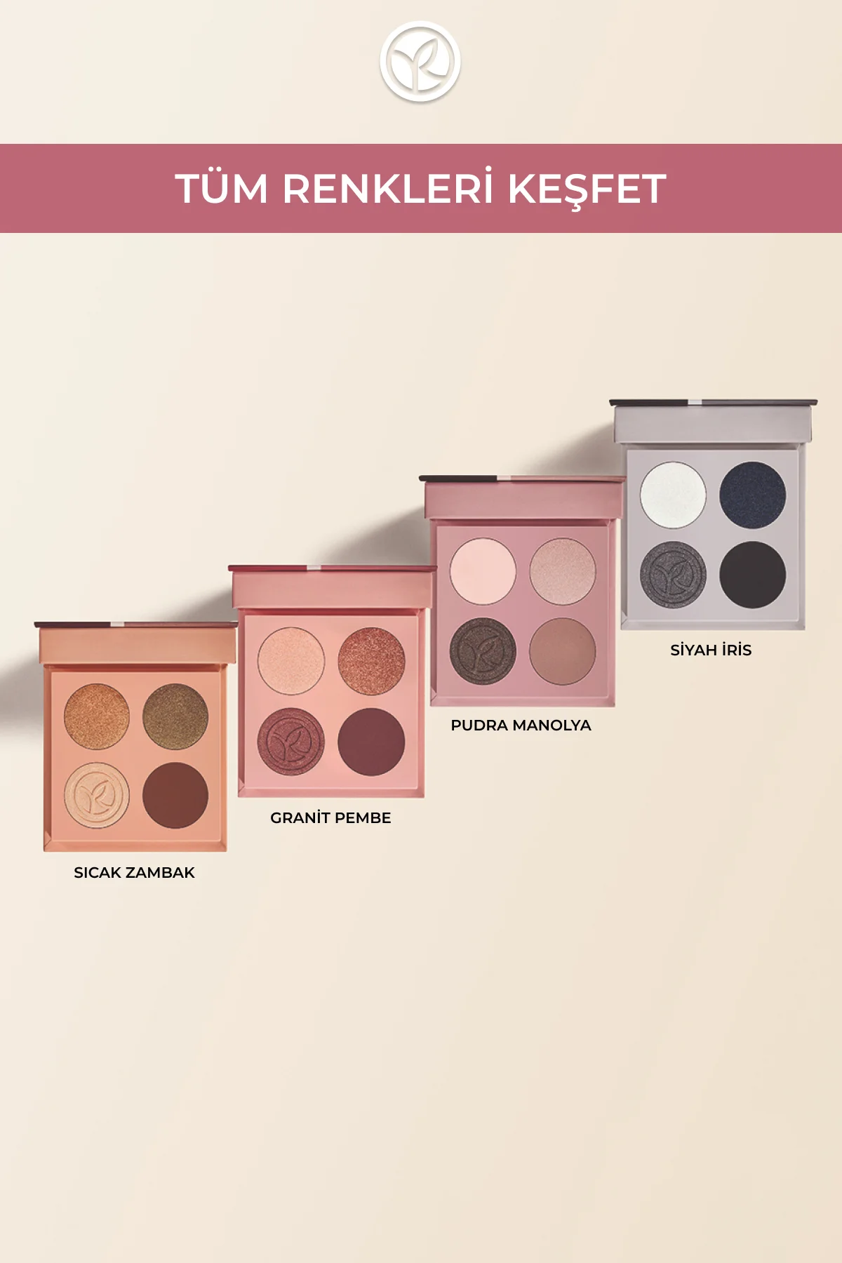 4’lü Far Paleti – Manolya Pudra-34265