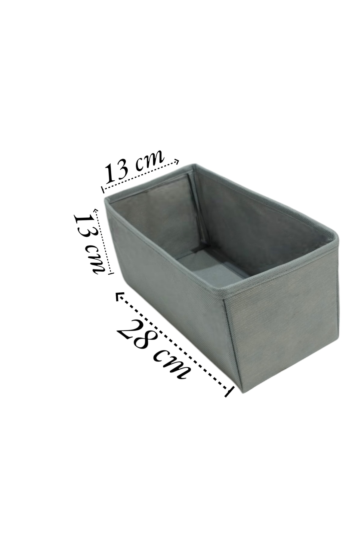 4'lü Gri Çekmece Içi Düzenleyici Organizer Set - Çok Amaçlı Dolap