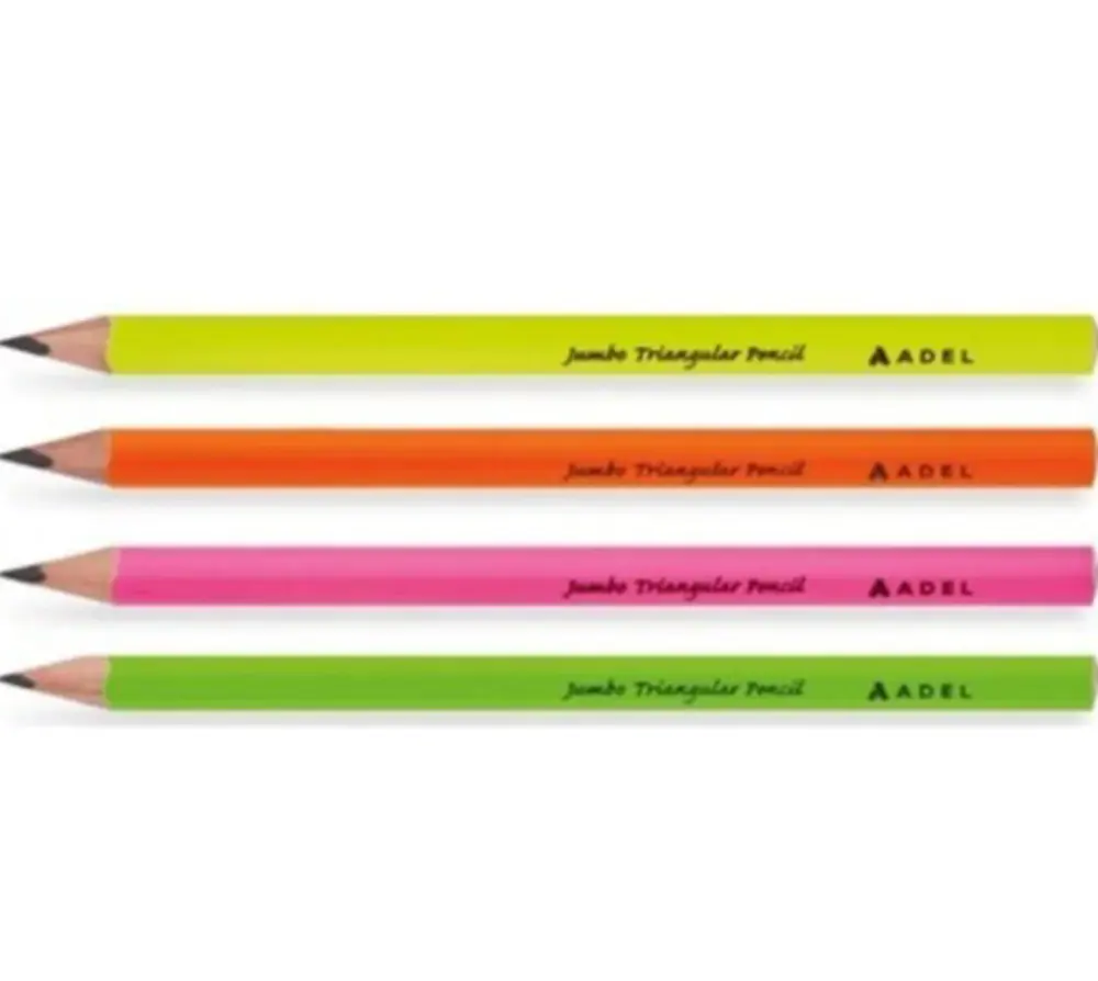 4'lü Jumbo Üçgen Kurşun Kalem