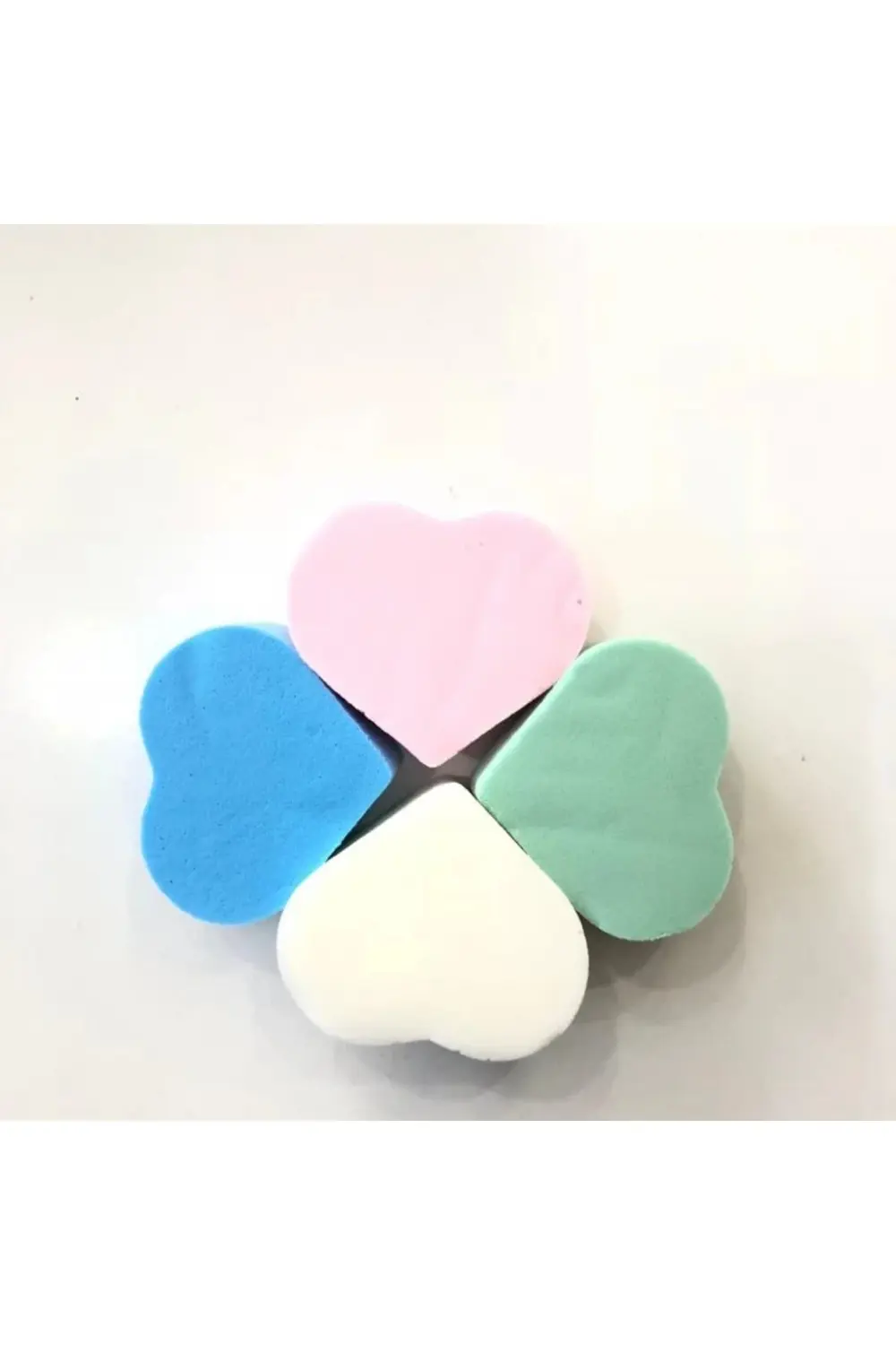 4'lü Kalp Dilimi Makyaj Süngeri