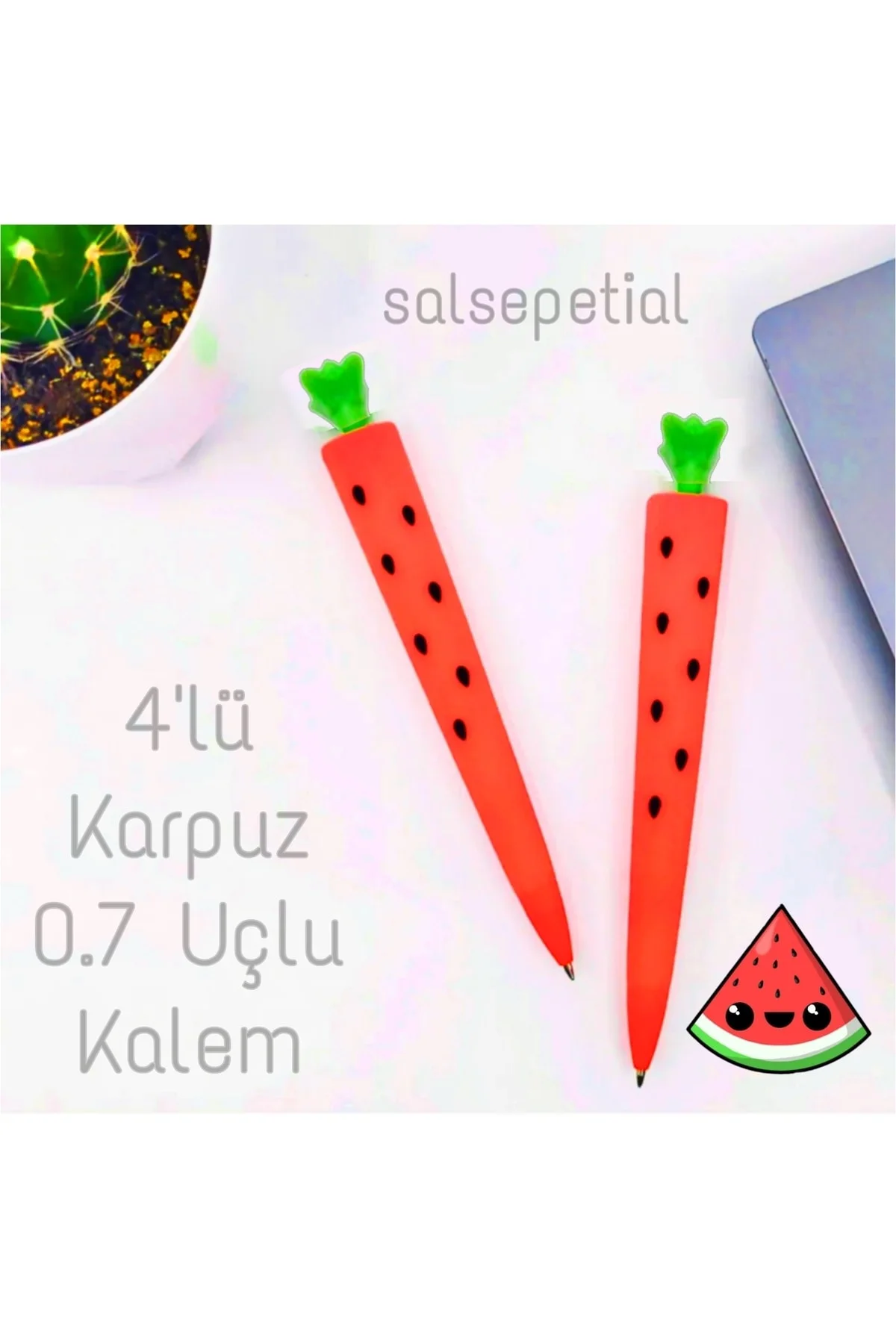 4'lü Karpuz 0.7 Uçlu Kalem Seti