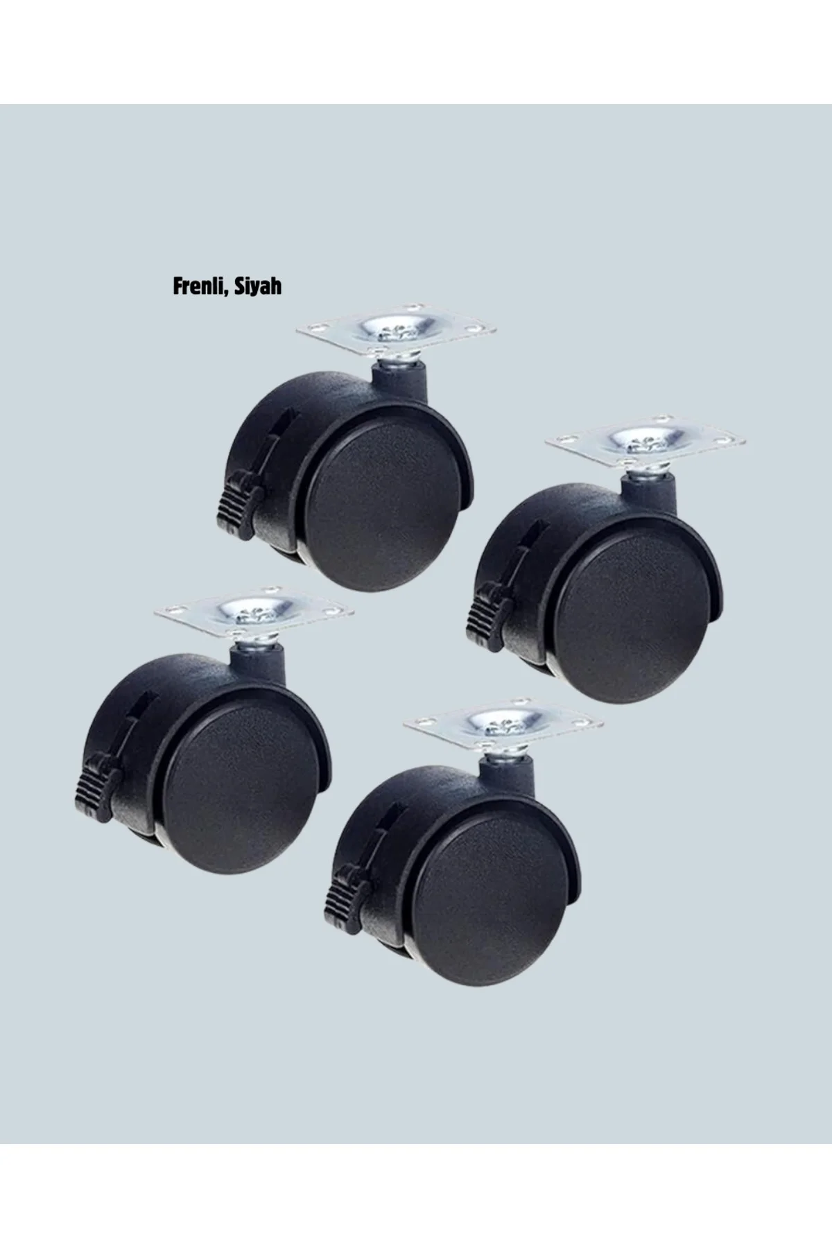 4’Lü Kilitli Tekerlek Ayak 4 Cm Sessiz Ve Dayanıklı 4’Lü Kilitli Tekerlek Ayak 4 Cm Sessiz Ve Dayanıklı - Görsel 5