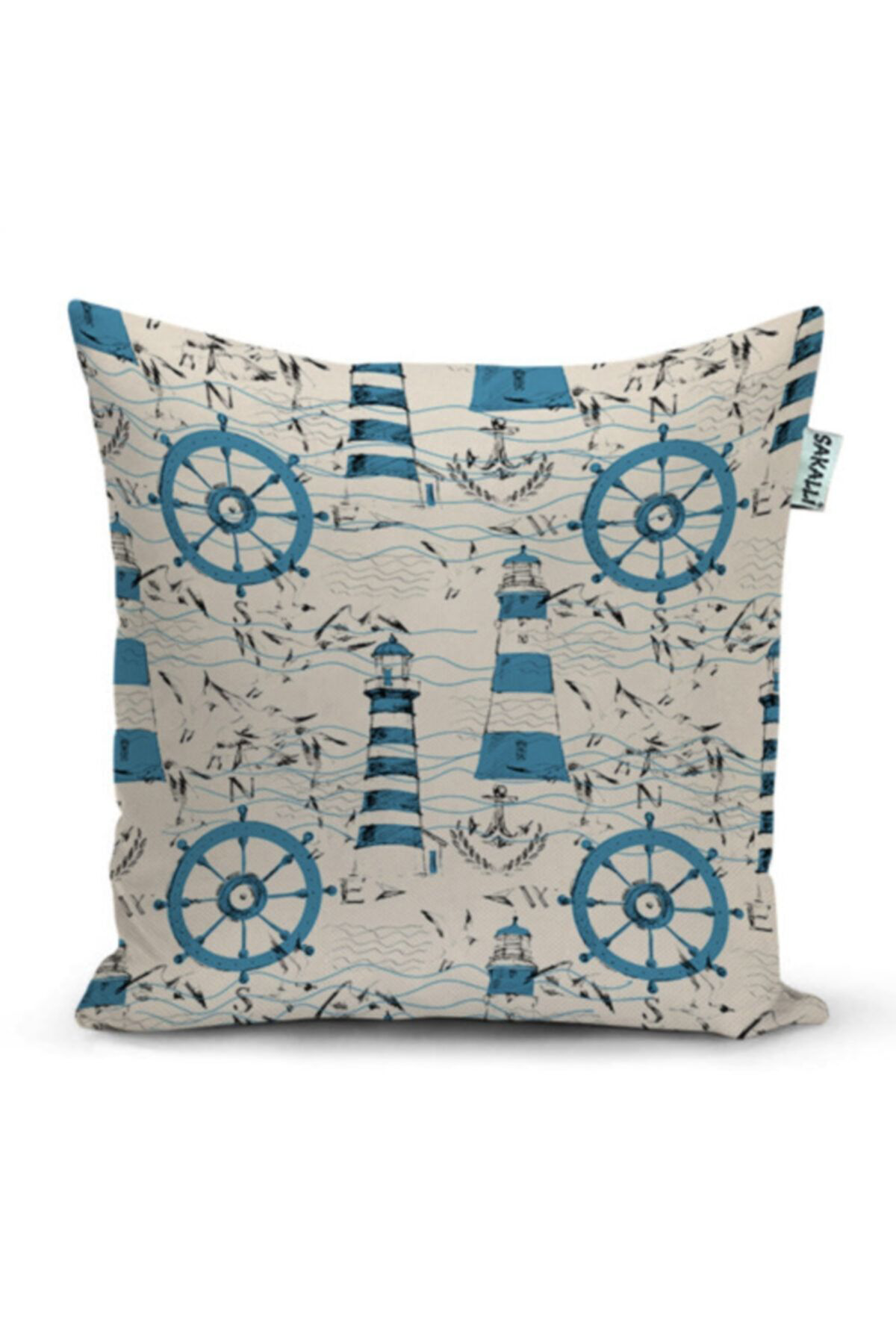 4lü Kombin 3d Baskılı Dekoratif Kırlent Kılıfı