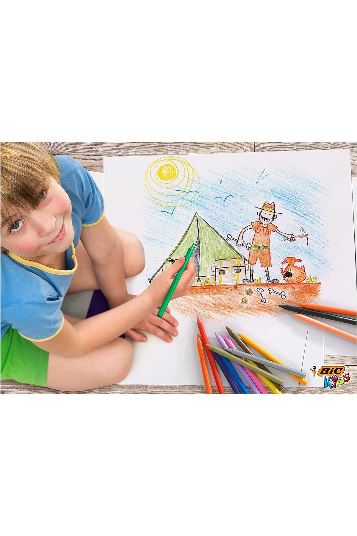 Bic 4'Lü Okula Dönüş Seti 46 Parça Boyama Seti