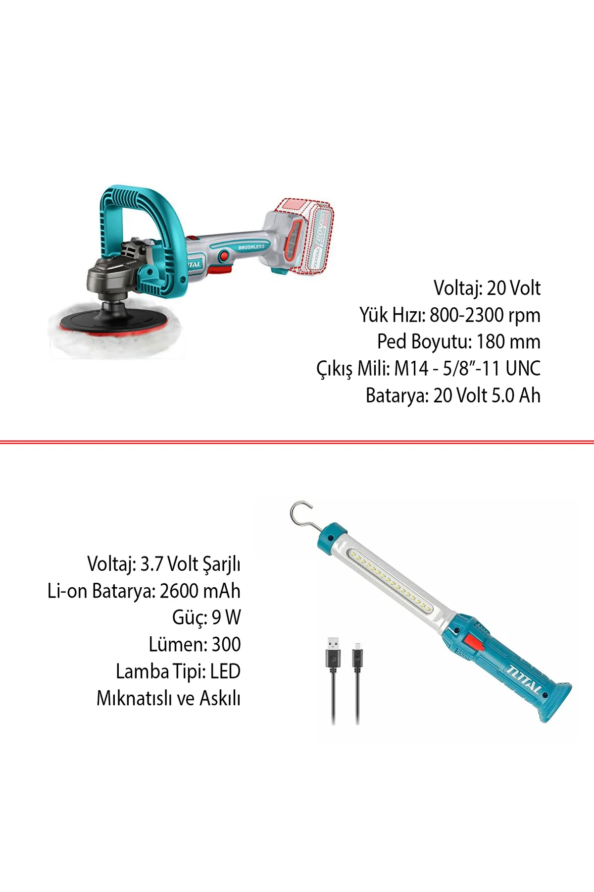 4'lü Set 20 V 4.0 Ah Batarya Polisaj Makine Vidalama Somun Sökme 