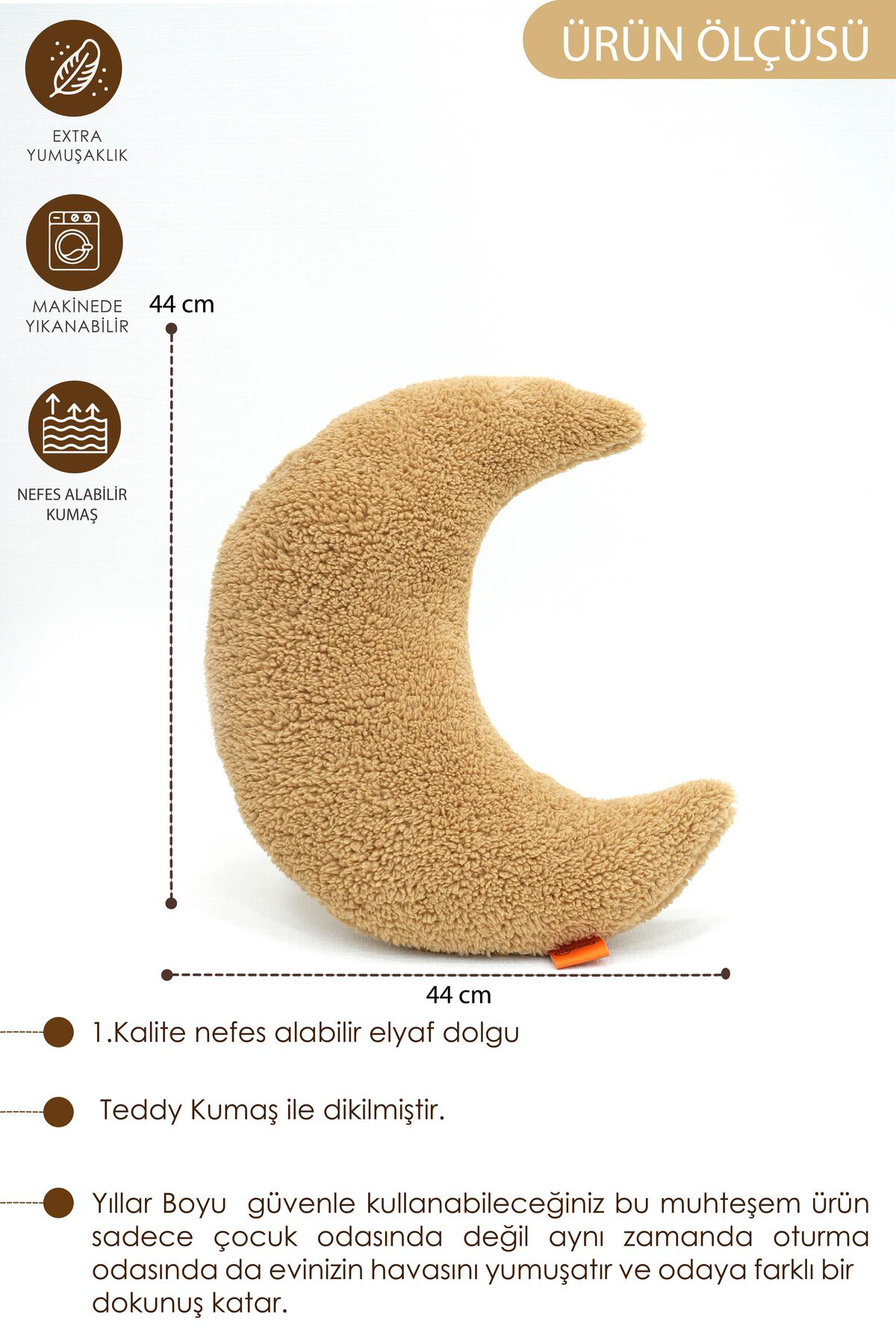 Mordesign 4'Lü Set Kalp Bulut Yildiz Ay, Dekoratif Yastik,Süper Kabarik Ted Mordesign 4'Lü Set Kalp Bulut Yildiz Ay, Dekoratif Yastik,Süper Kabarik Ted