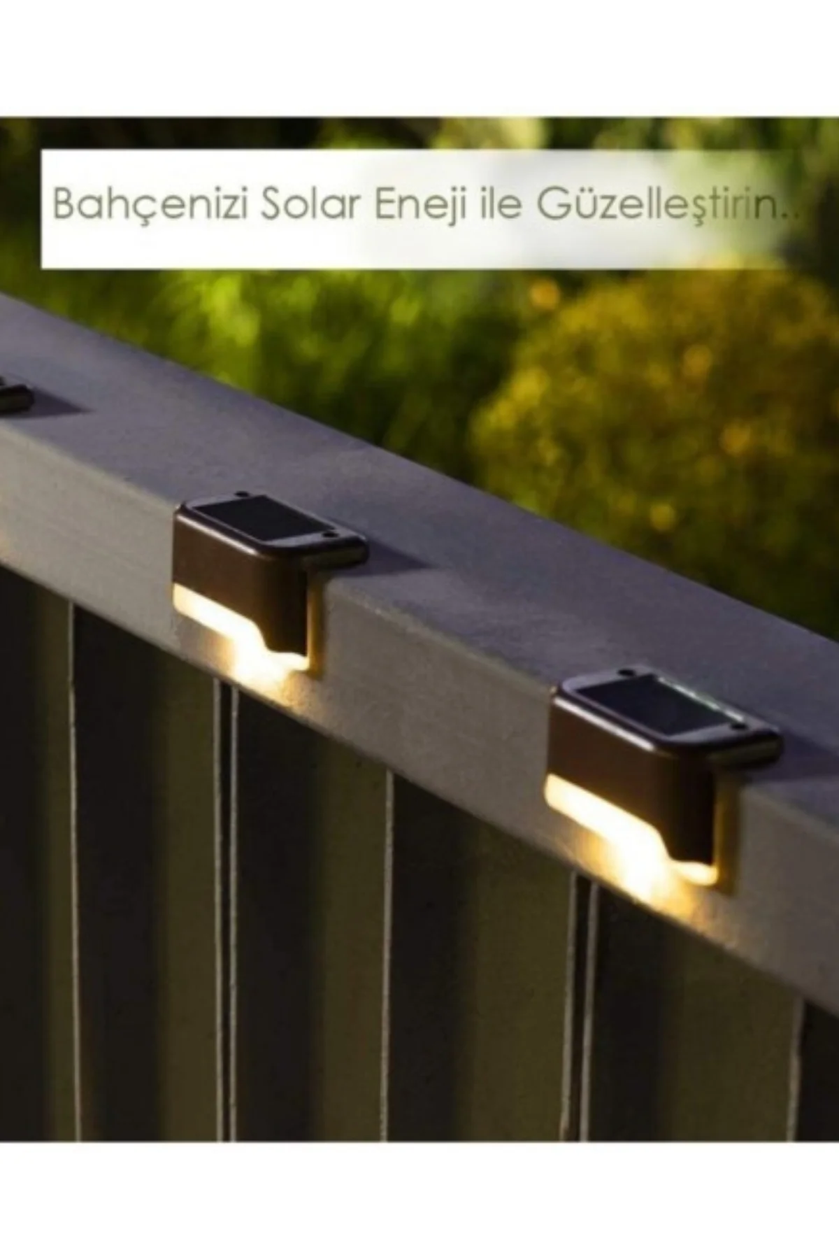 4'lü Solar Merdiven Lambası Güneş Enerjili Dış Mekan Bahçe Balkon Duvar Aydınlatma Günışığı LED 4'lü Solar Merdiven Lambası Güneş Enerjili Dış Mekan Bahçe Balkon Duvar Aydınlatma Günışığı LED