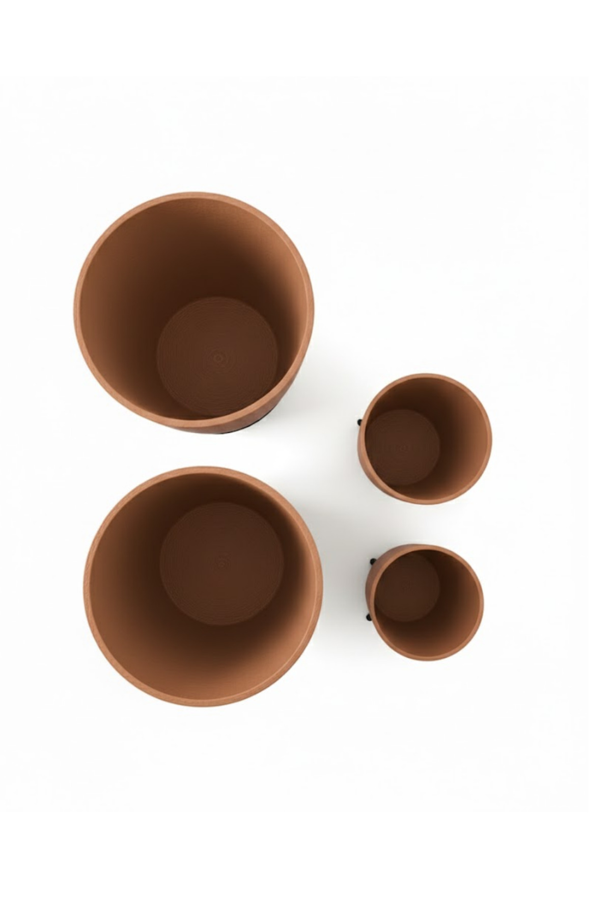 4LÜ VAZO KAHVERENGİ - Lisinya