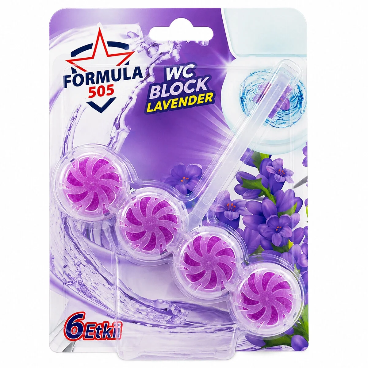 4'lü WC Blok - Lavanta Kokulu - 2 Adet - 6 Etkili - 200 gr Fiyatı, Yorumları ve Özellikleri