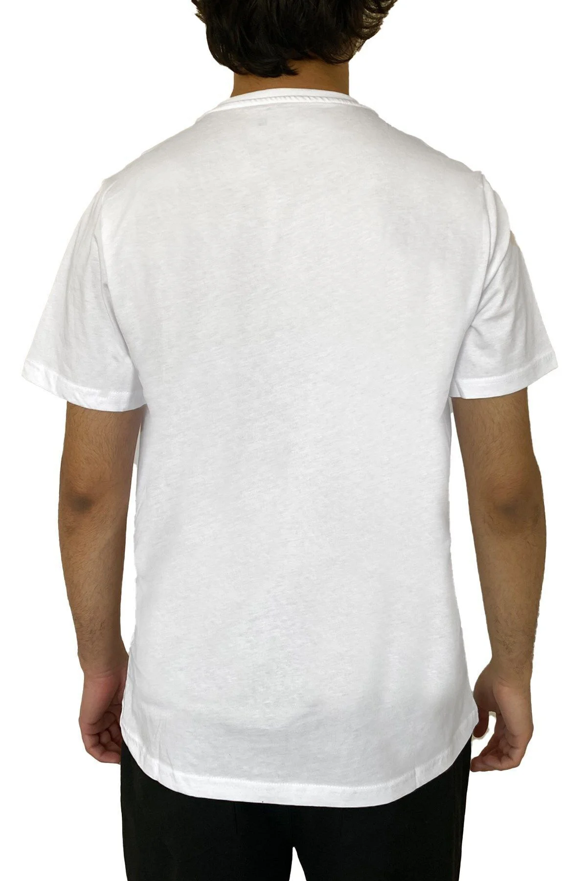 4m,m-ct106 Bsc V Nk T-sh 4fx,beyaz, Xl