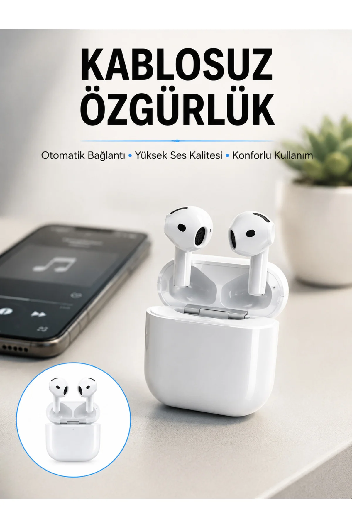 4.Nesil Bluetooth Kulaklık Yüksek Ses Kaliteli Dokunmatik Kontrol Özellikli Yeni Nesil 4.Nesil Bluetooth Kulaklık Yüksek Ses Kaliteli Dokunmatik Kontrol Özellikli Yeni Nesil