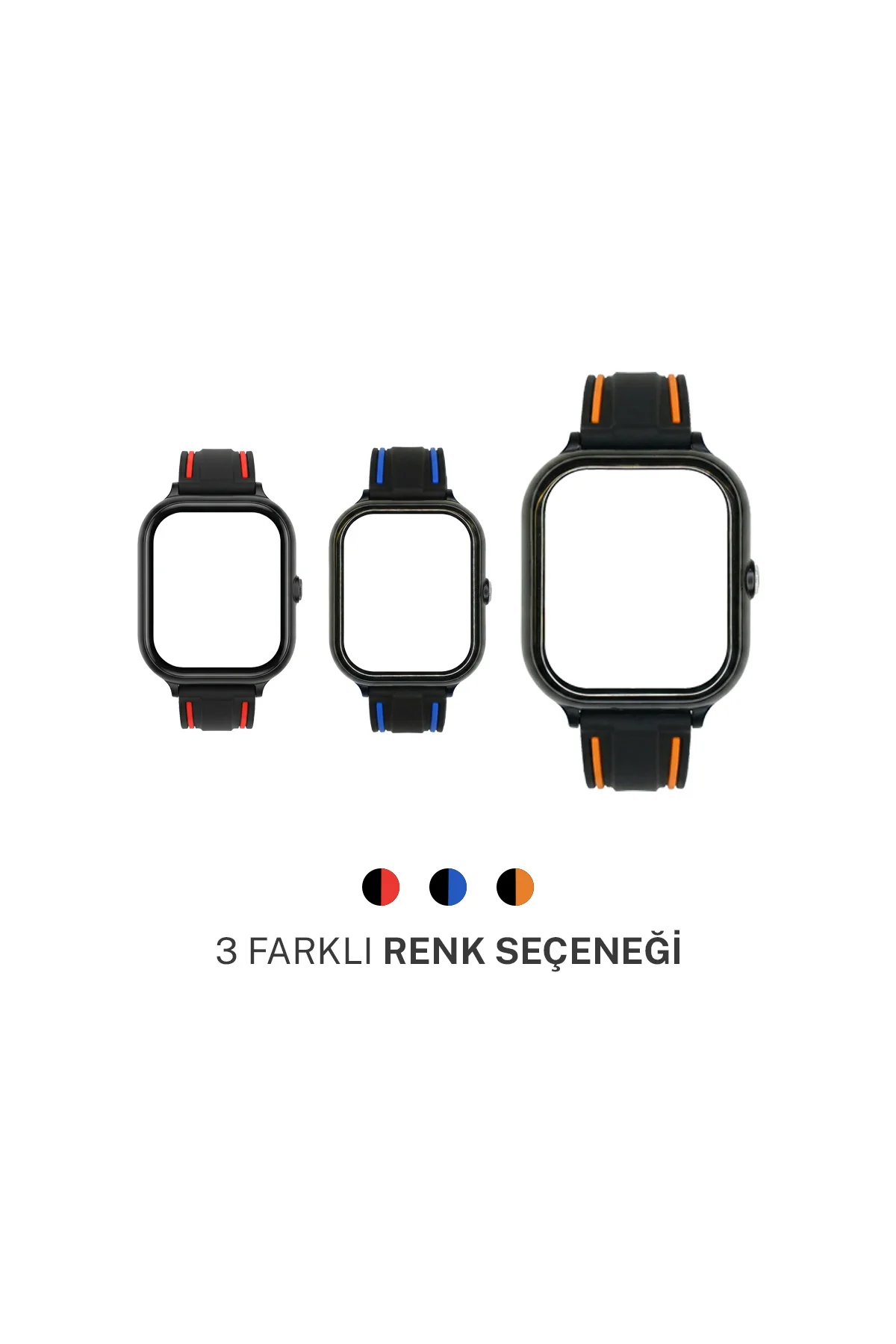 4S Uyumlu Değiştirilebilir Akıllı Çocuk Saati Kasa-Kordon Seti