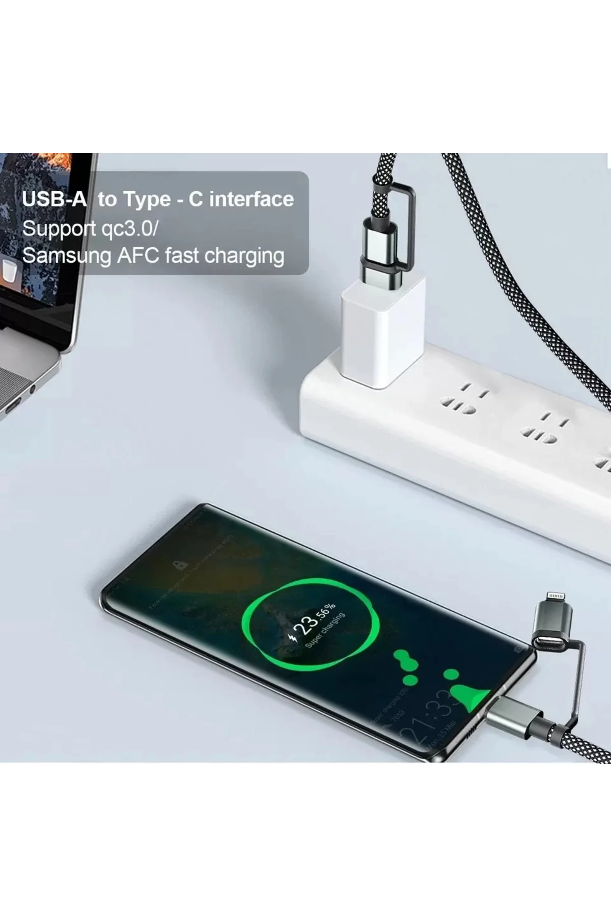 4’ü 1 Arada 100w Akıllı Tasarım Yüksek Dayanıklılık Çoklu Uyumlu 