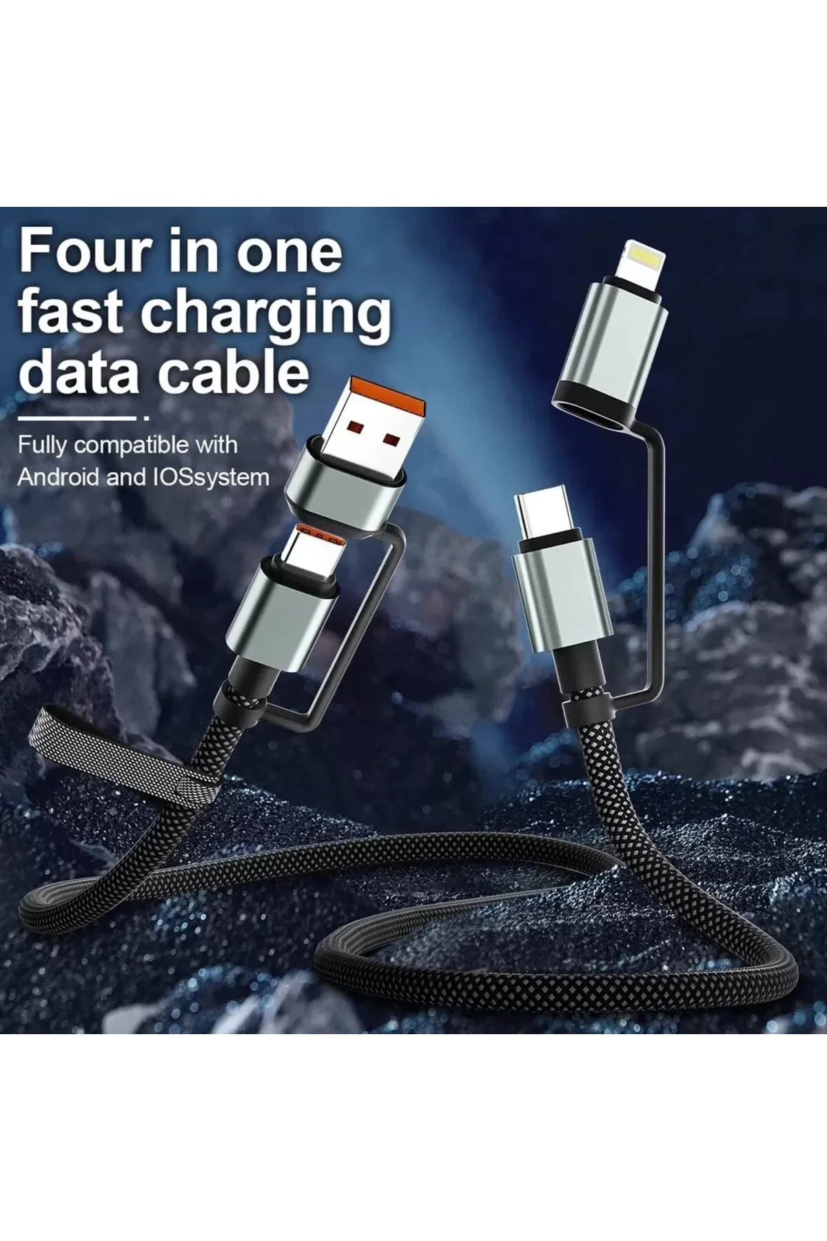4’ü 1 Arada 100w Akıllı Tasarım Yüksek Dayanıklılık Çoklu Uyumlu 