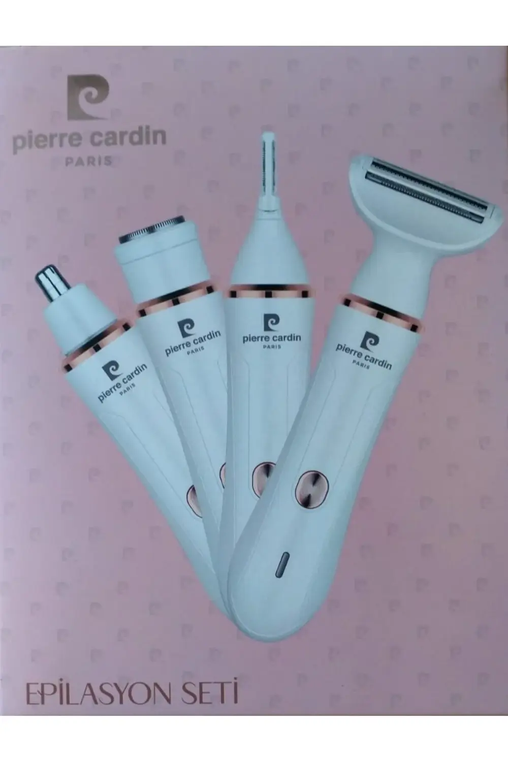 4'ü 1 Arada Kadın Epilasyon Seti (Şarjlı)