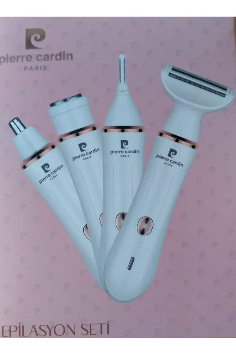 4'ü 1 Arada Kadın Epilasyon Seti (Şarjlı)