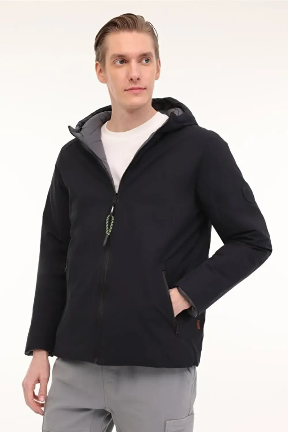 4w,ml Lucas Coat 1n55 4pr Erkek Mont A101813672 Sıyah