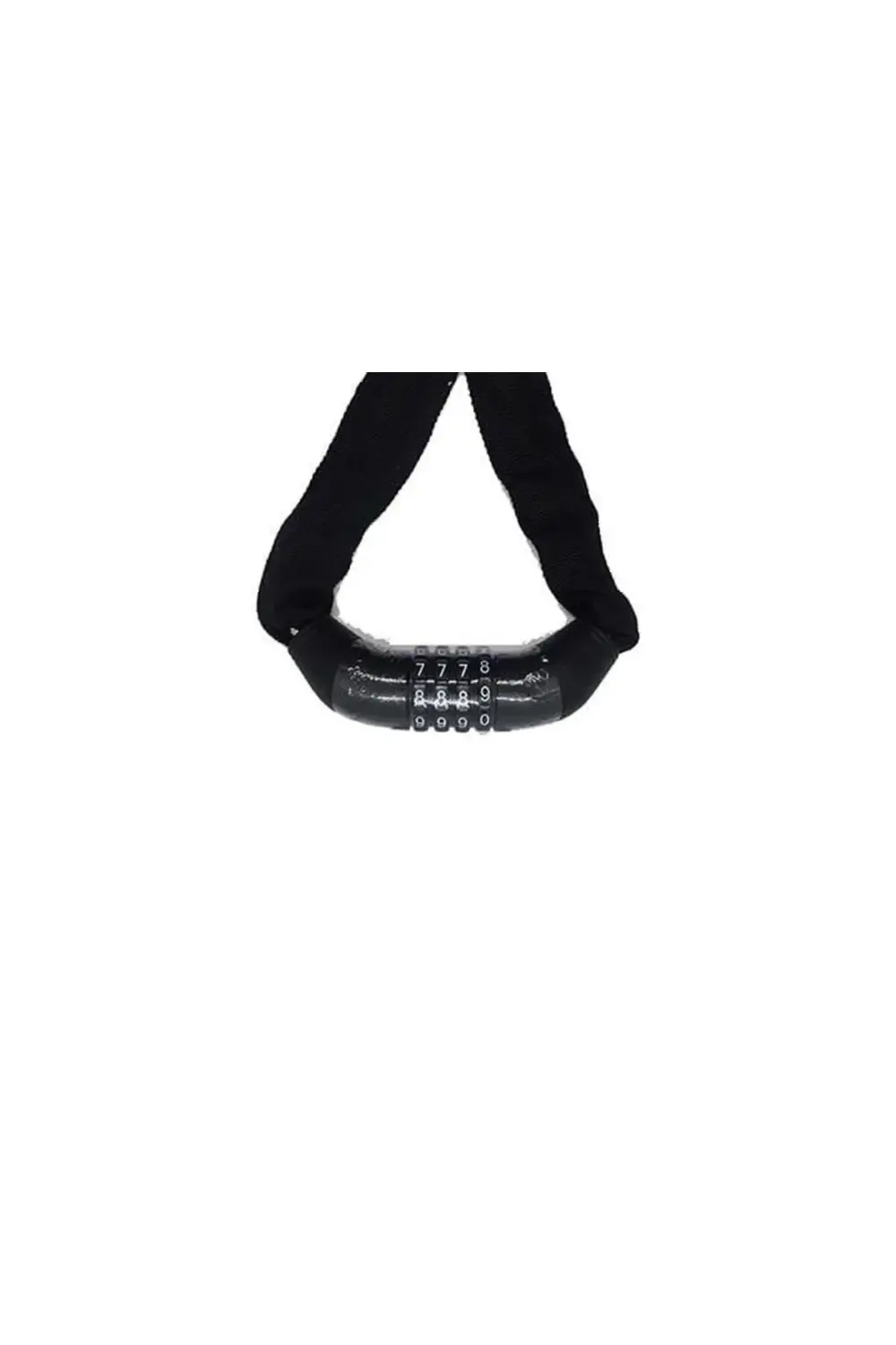 4x90CM 4 lü Şifreli Zincir Kilit YÜKSEK GÜÇLÜ BİSİKLET KİLİDİ