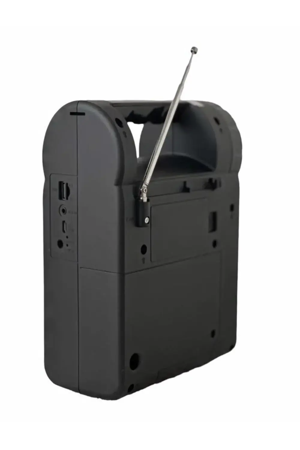 5-10 Saat Telefon Standlı Fm Radyolu Bluetoothlu Şarjlı El Feneri