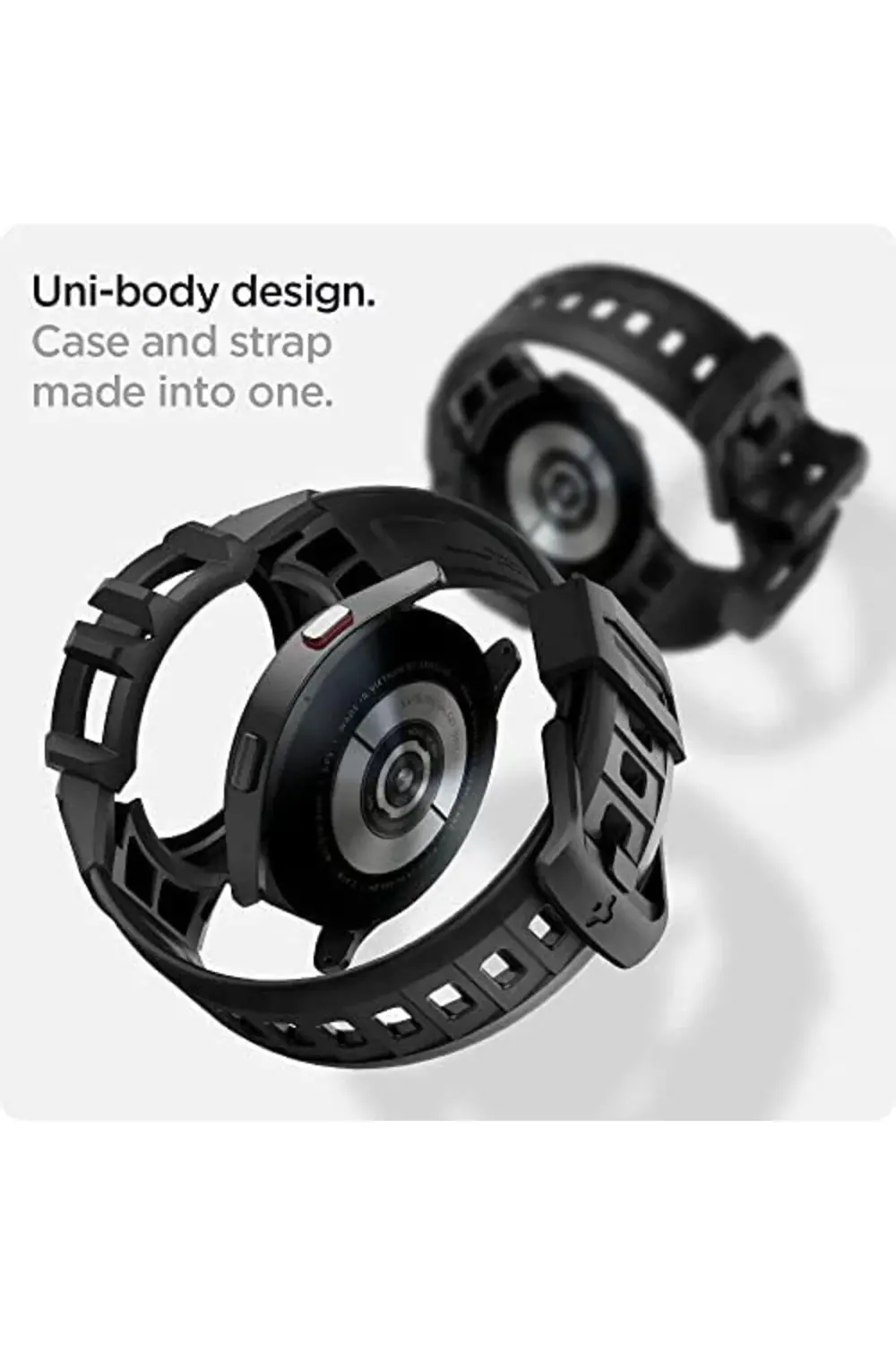 5 / 4 (40mm) Kılıf & Kordon Kayış Rugged Pro v2 Charcoal Gray - A